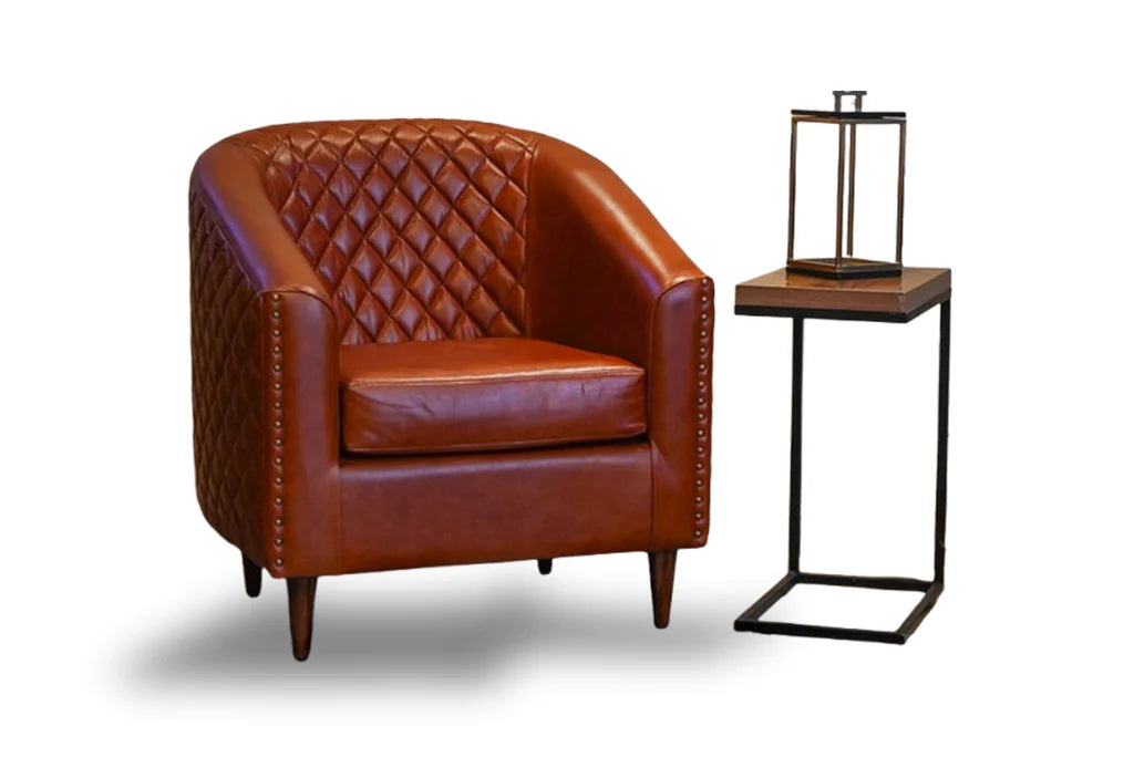 Diamond Leather Armchair 2.0