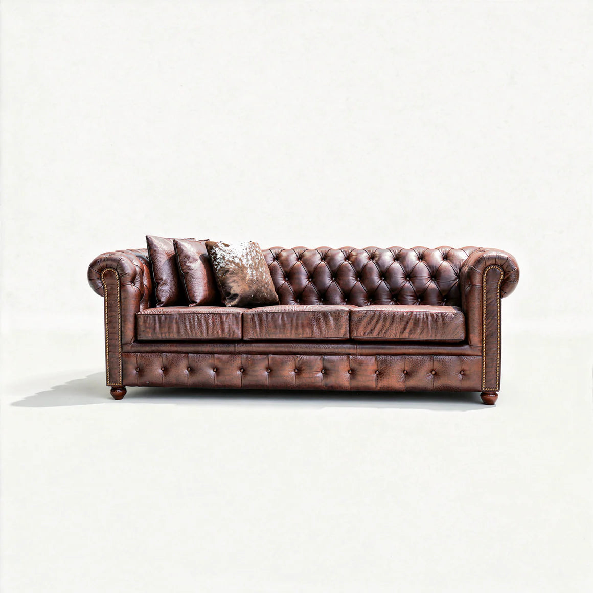 Winston Chesterfield Leather Sofa