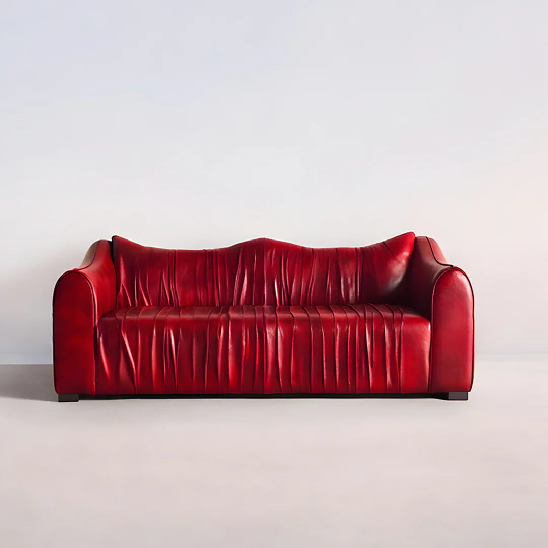 Ezoro Leather Cloud Couch