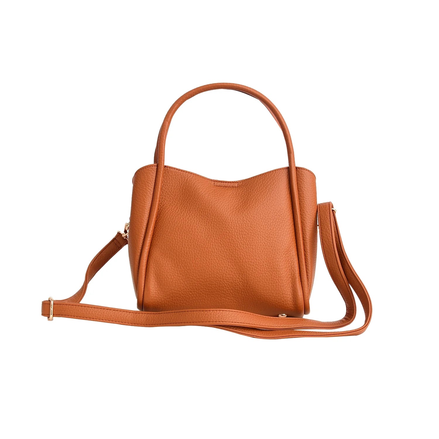 Luxury Leather Ladies Handbag with Long Strap