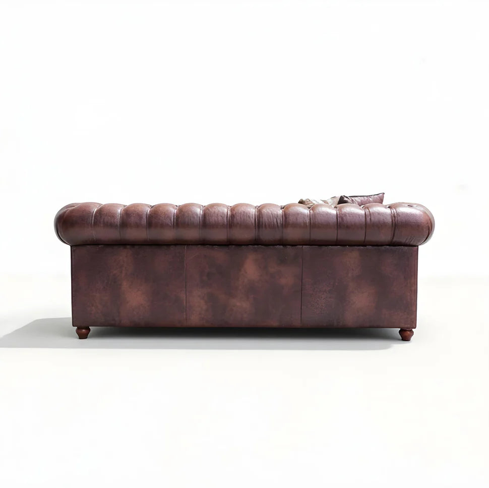 Winston Chesterfield Leather Sofa