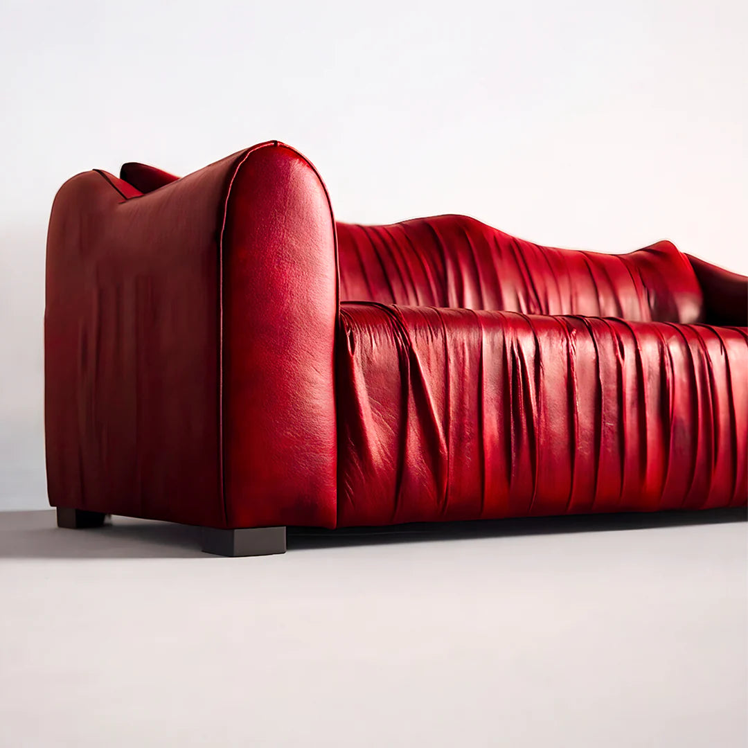 Ezoro Leather Cloud Couch