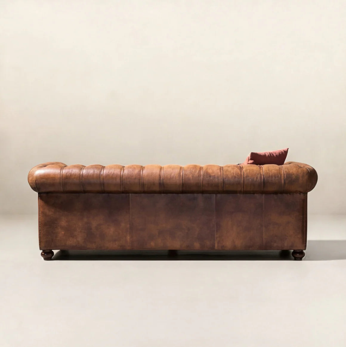 Sebastian Chesterfield Leather Sofa