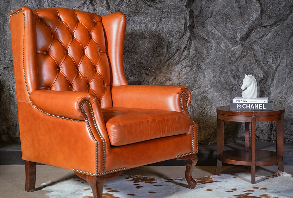 King Chair Leather Armchair