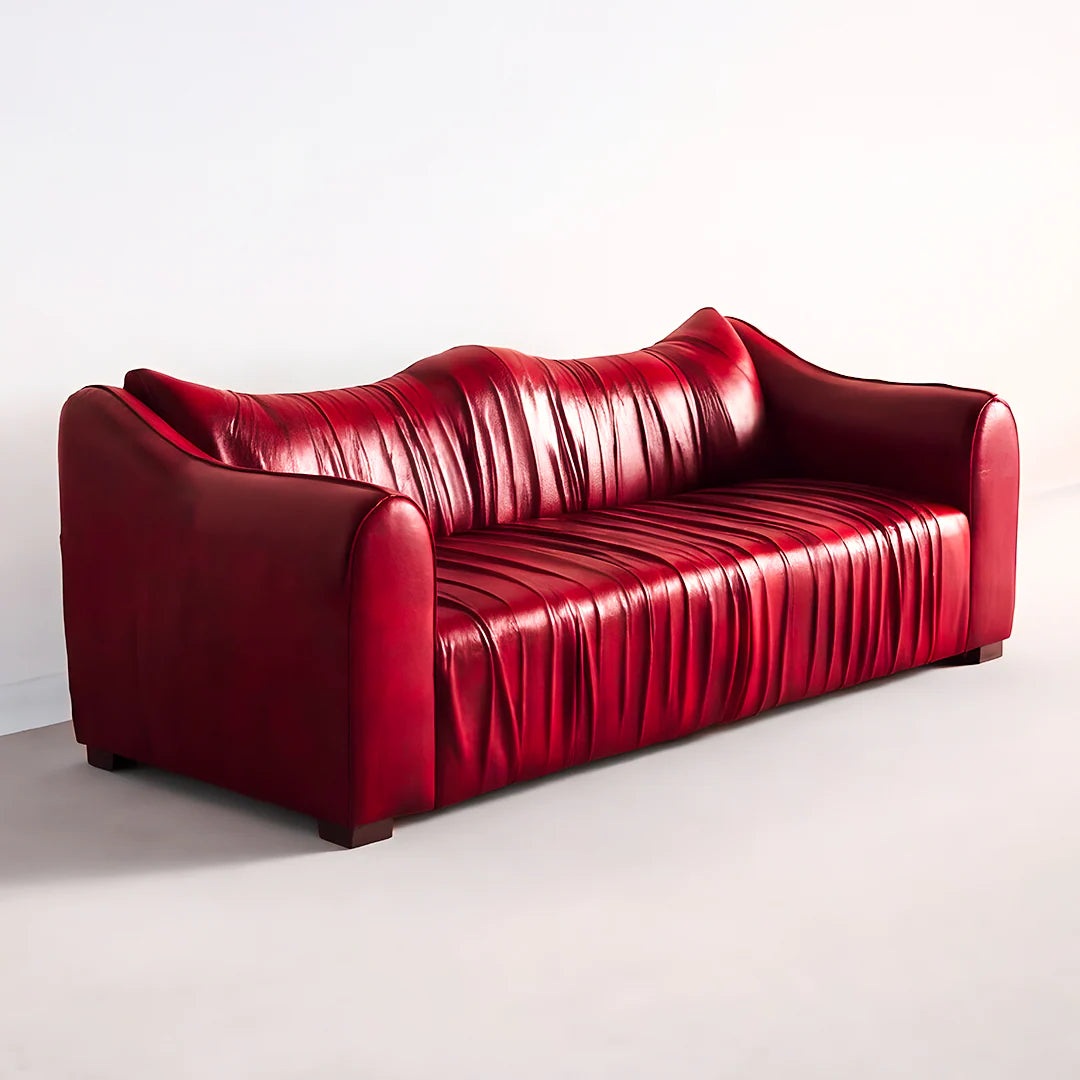 Ezoro Leather Cloud Couch
