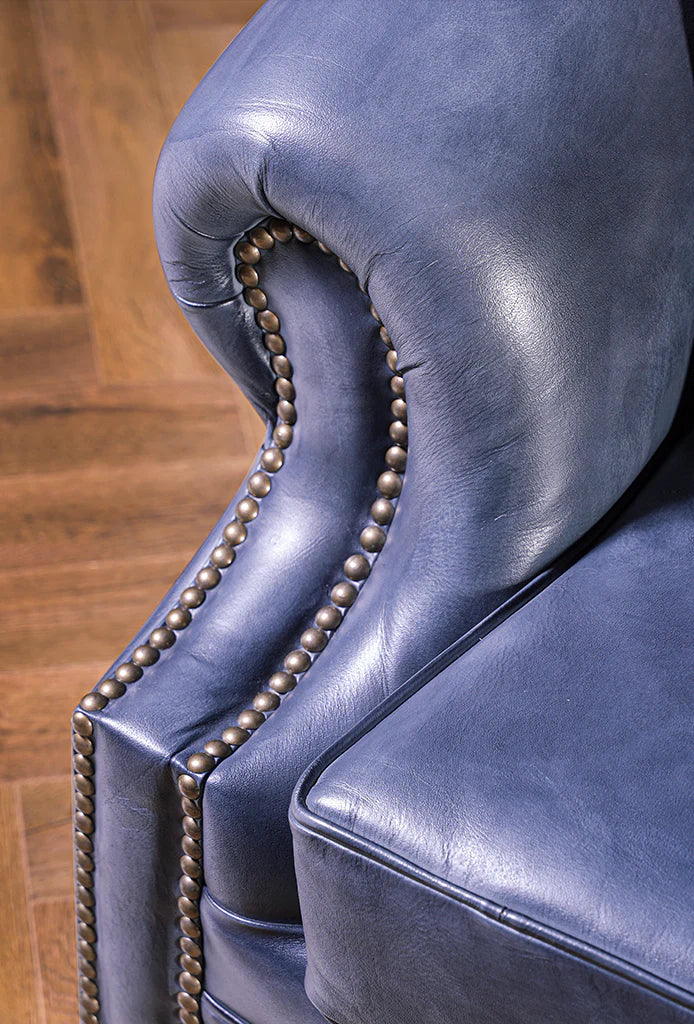 Broadwell Chesterfield Leather Sofa Set – Handwaxed