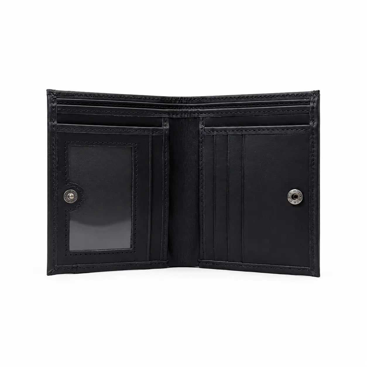 Premium Handmade Black Genuine Leather Wallet for Men