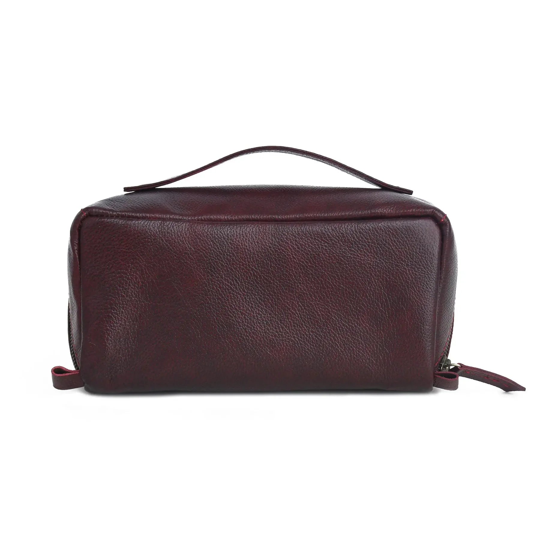 Premium Handmade Genuine Leather Luxury Toiletry Bag & Travel Organizer