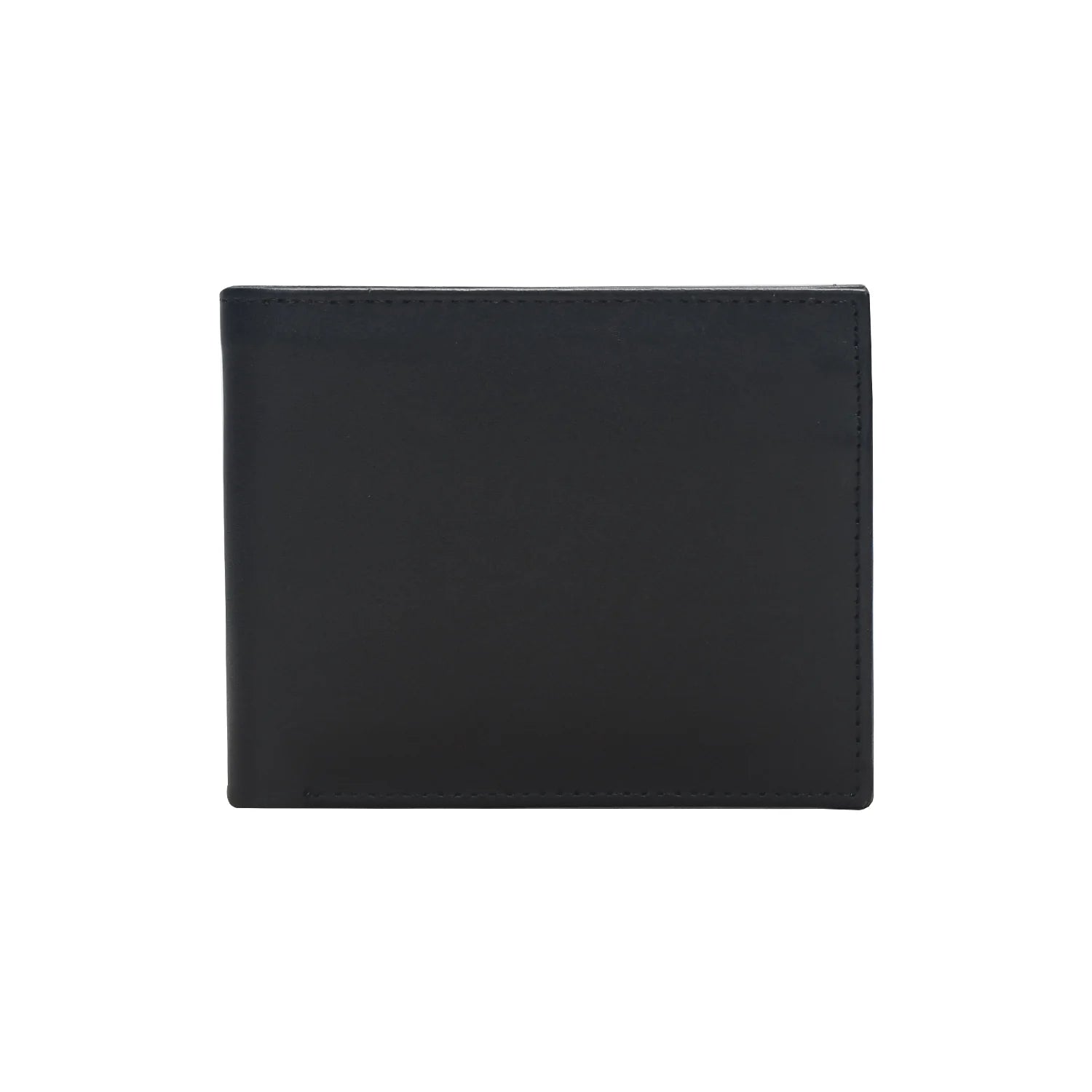 Luxury Handmade Genuine Leather Classic Bifold Wallet – Black Edition