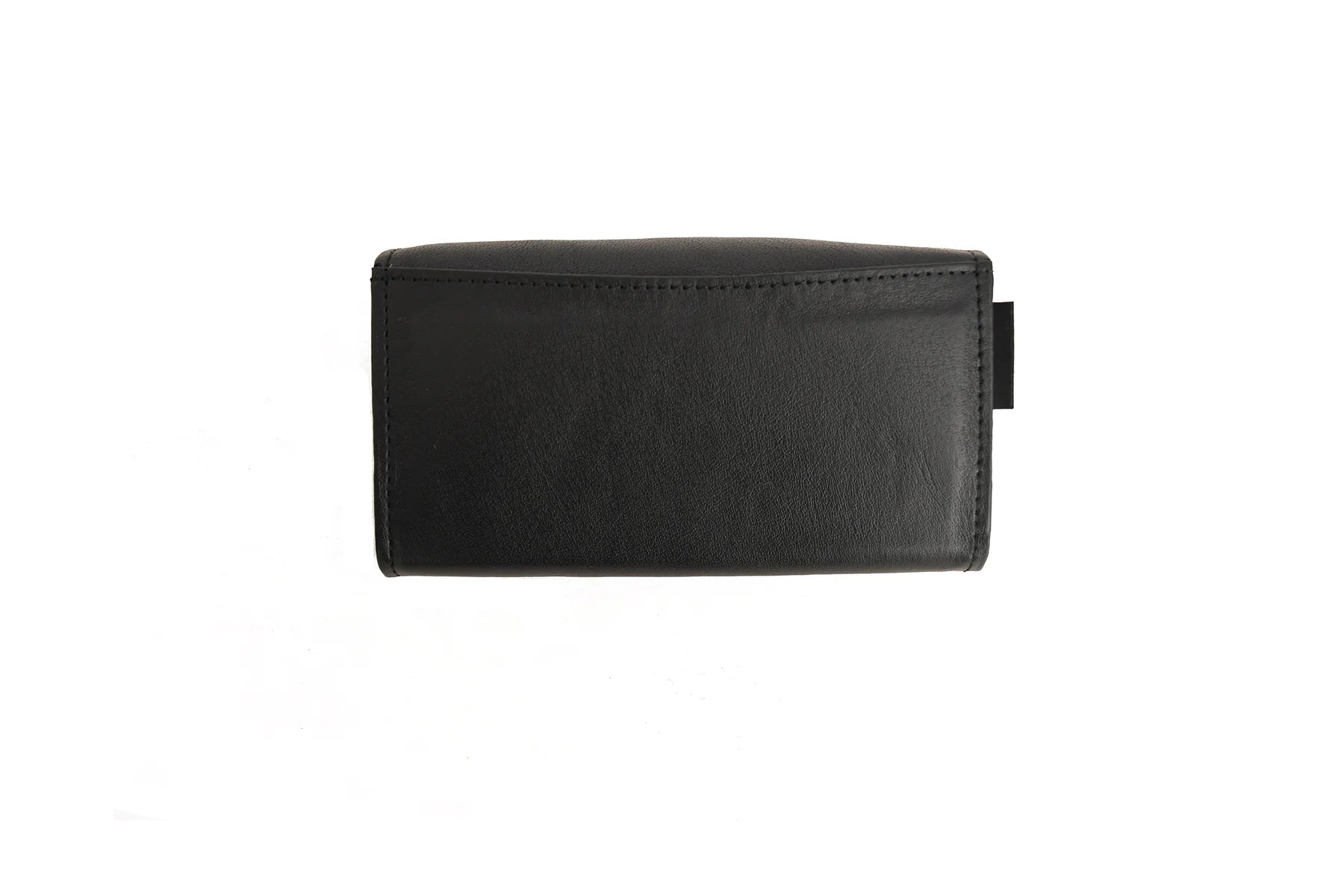 Premium Genuine Leather Waiter Wallet – Black Cash Organizer