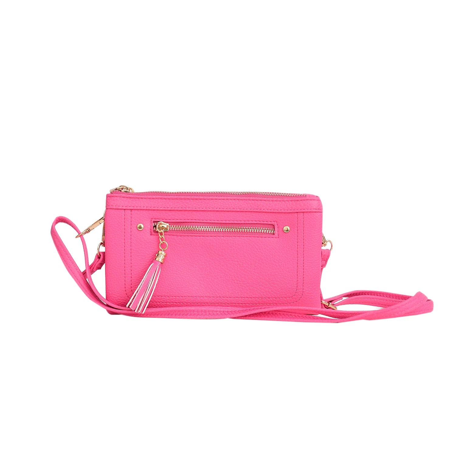 Handcrafted Genuine Leather Women’s Crossbody Wallet Bag