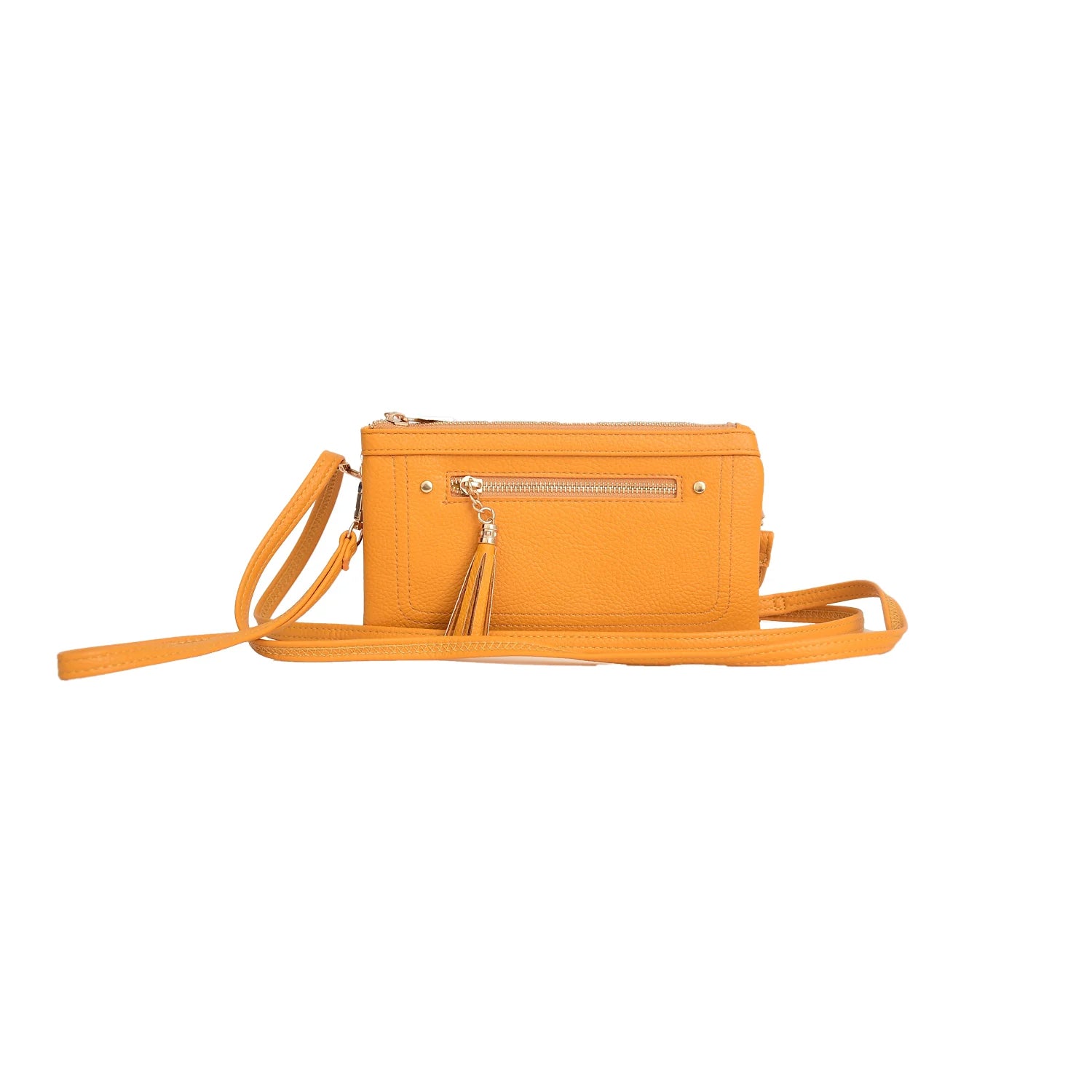 Handcrafted Genuine Leather Women’s Crossbody Wallet Bag
