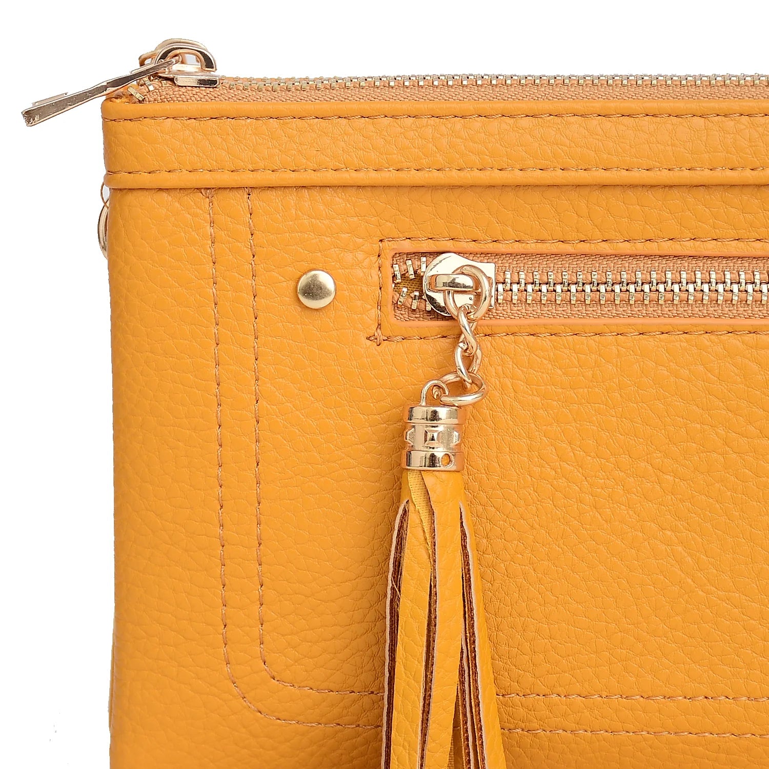 Handcrafted Genuine Leather Women’s Crossbody Wallet Bag