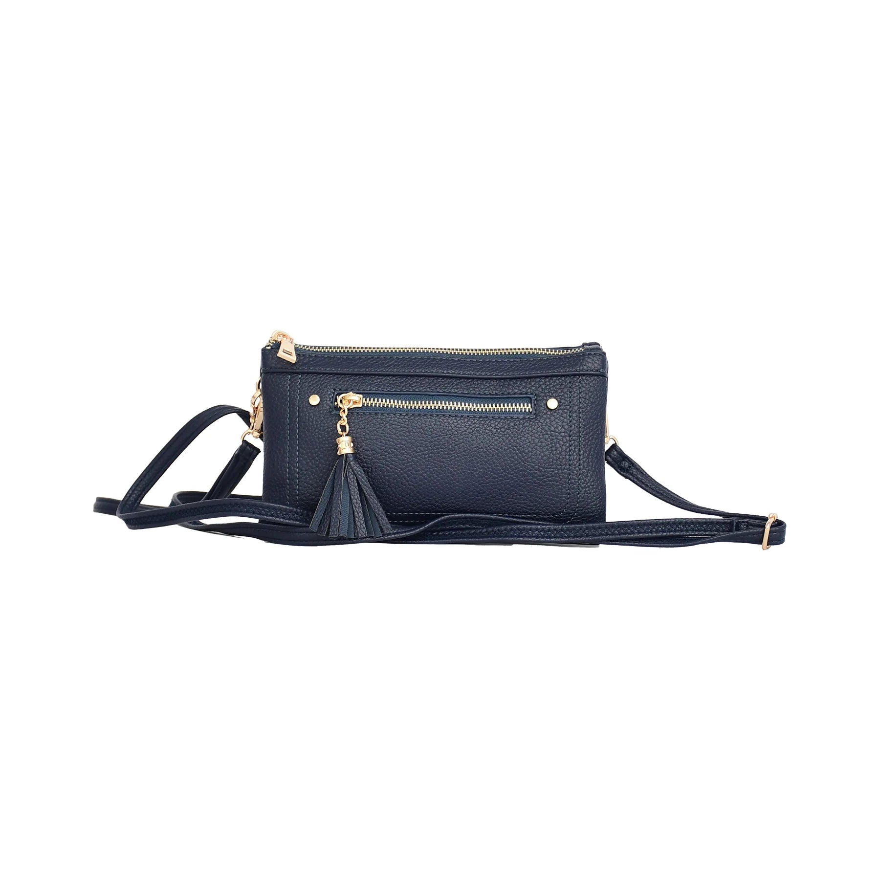 Handcrafted Genuine Leather Women’s Crossbody Wallet Bag