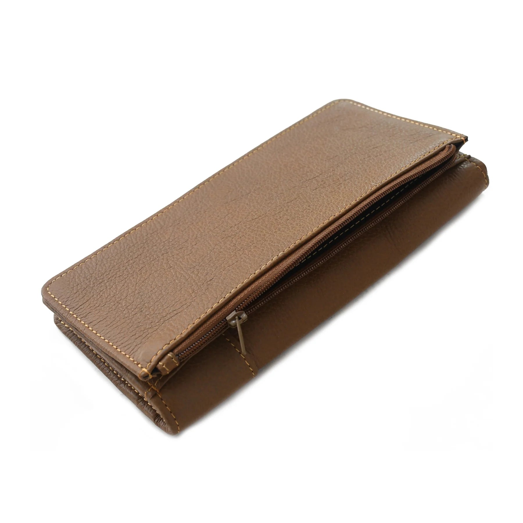 Premium Hand Made Genuine Leather Long Wallet Organizer