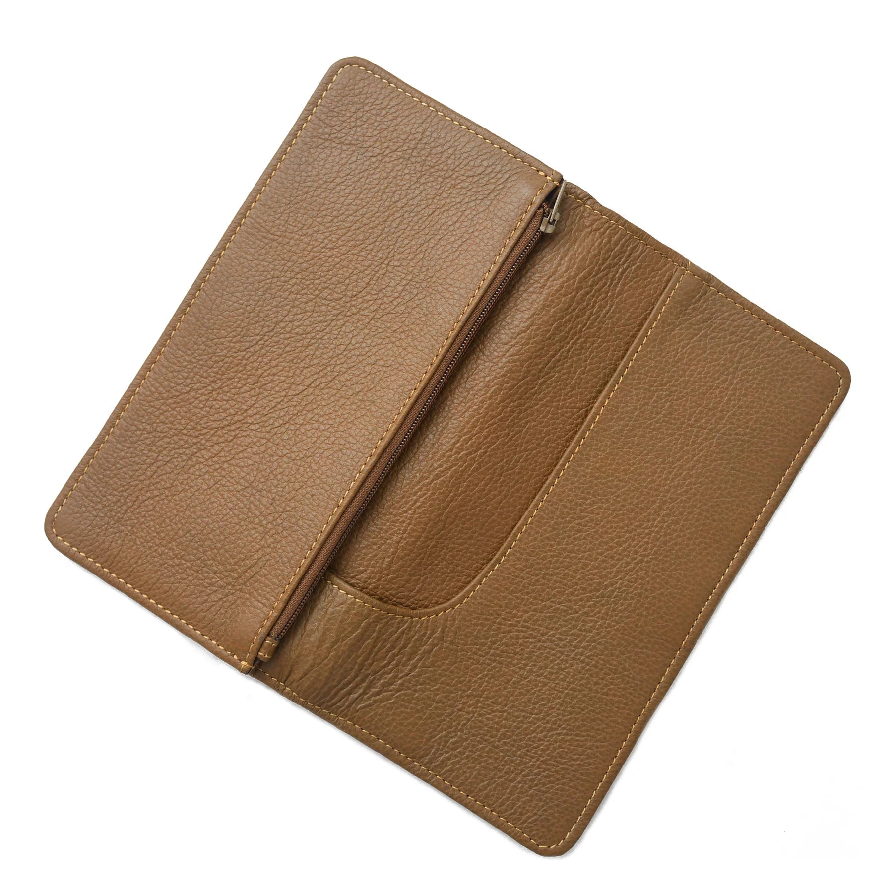 Premium Hand Made Genuine Leather Long Wallet Organizer