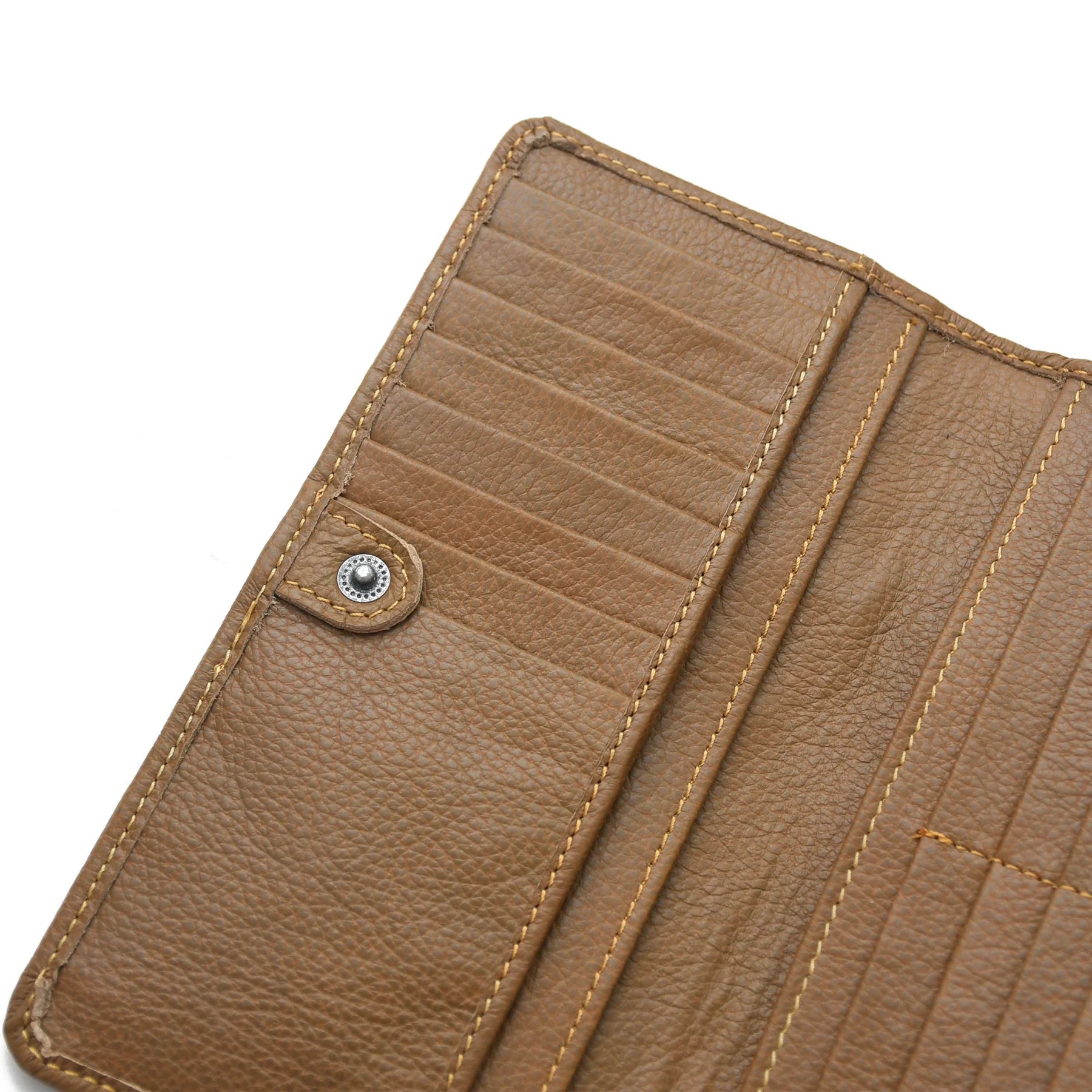 Premium Hand Made Genuine Leather Long Wallet Organizer