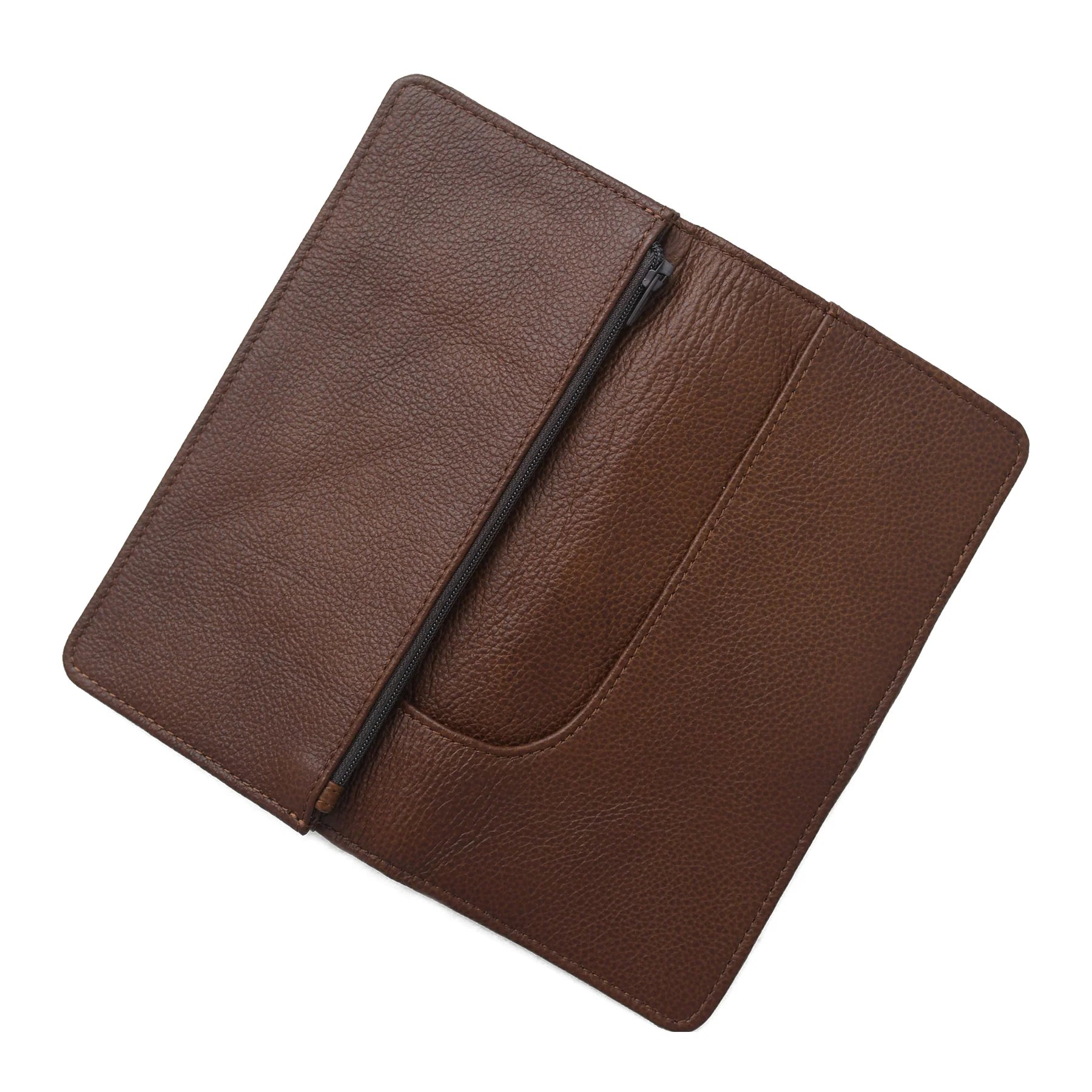 Premium Hand Made Genuine Leather Long Wallet Organizer