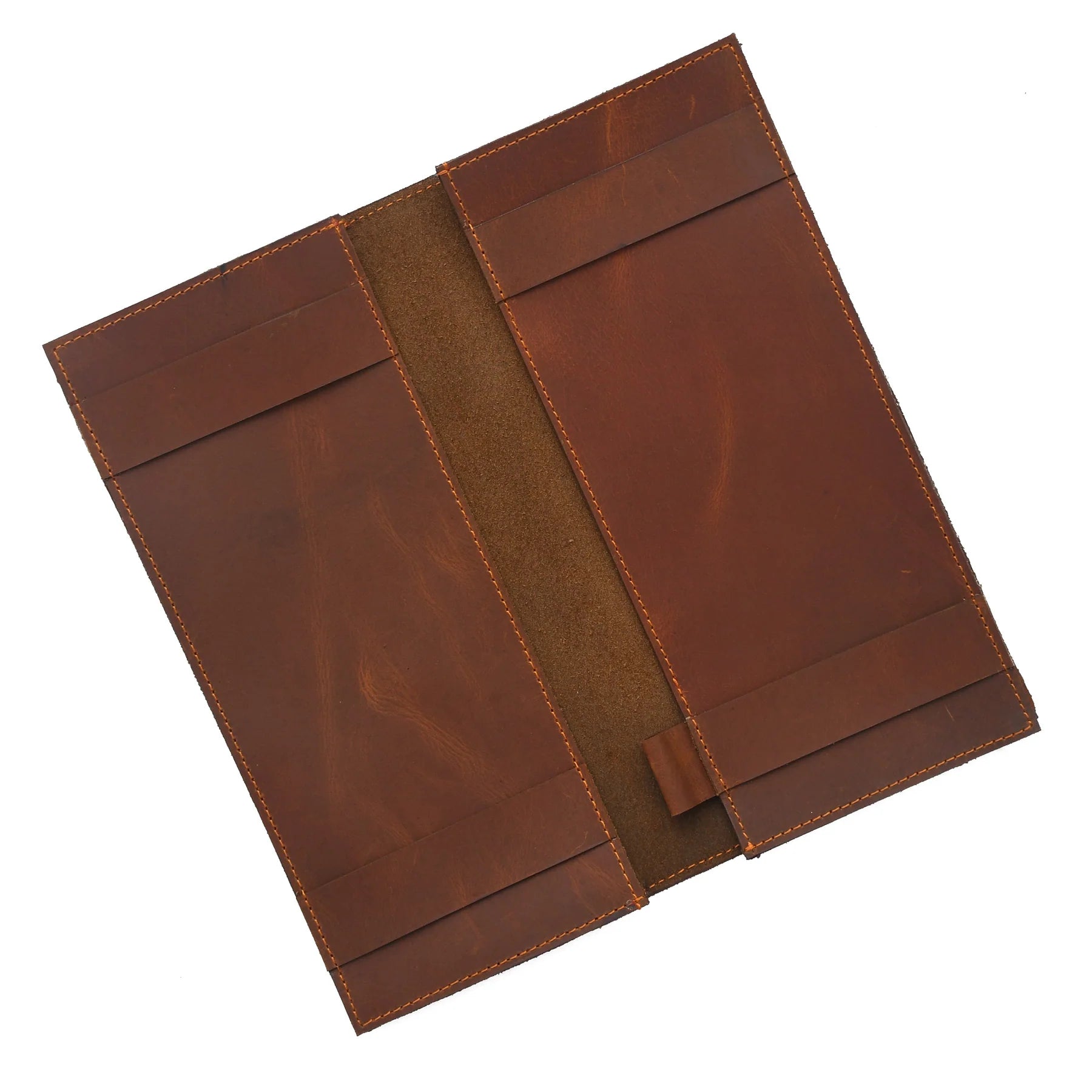 Premium Hand Made Genuine Leather Checkbook Holder