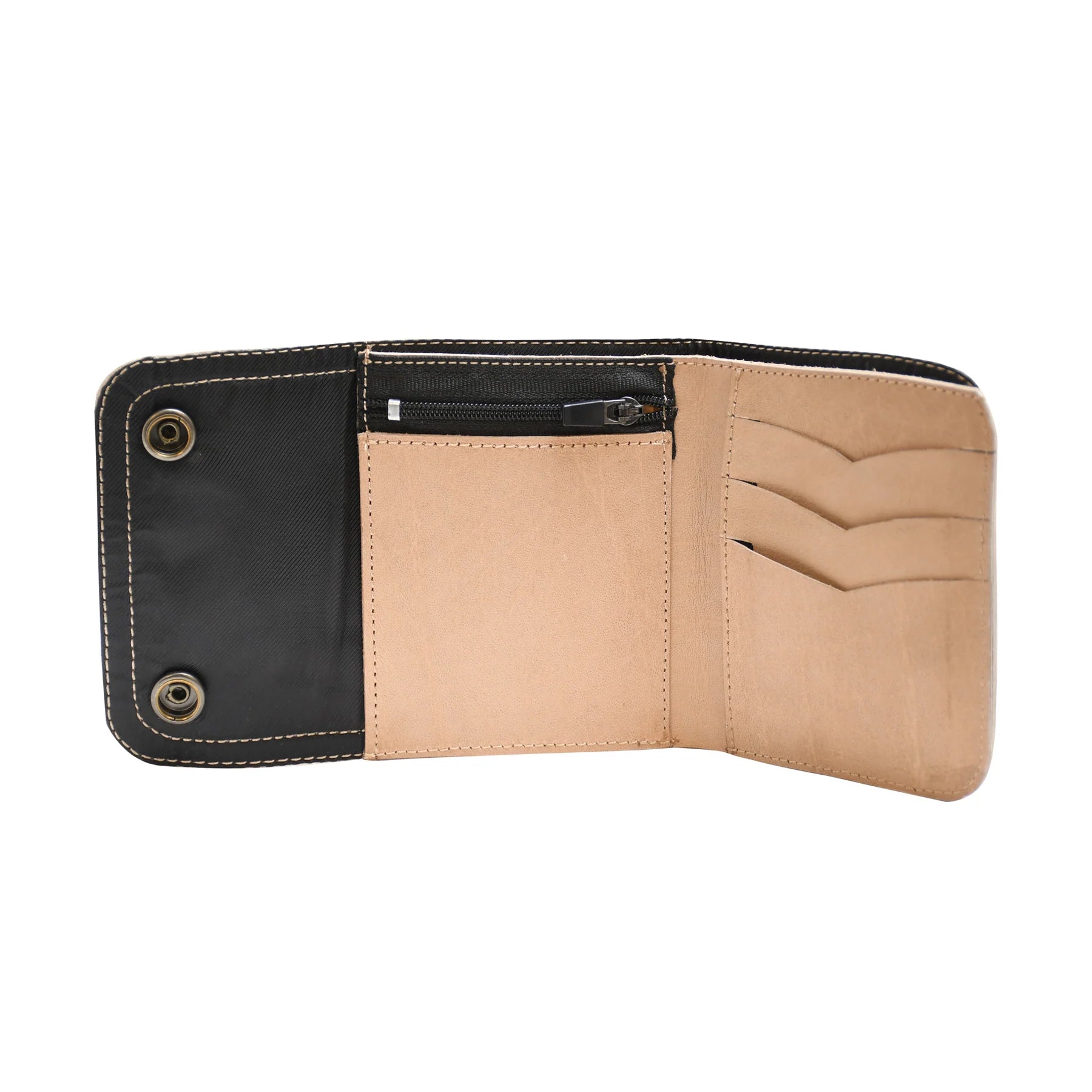 Hair-On Genuine Leather Wallet for Men & Women | Handmade Cowhide Leather Wallet with Unique Pattern & Premium Finish
