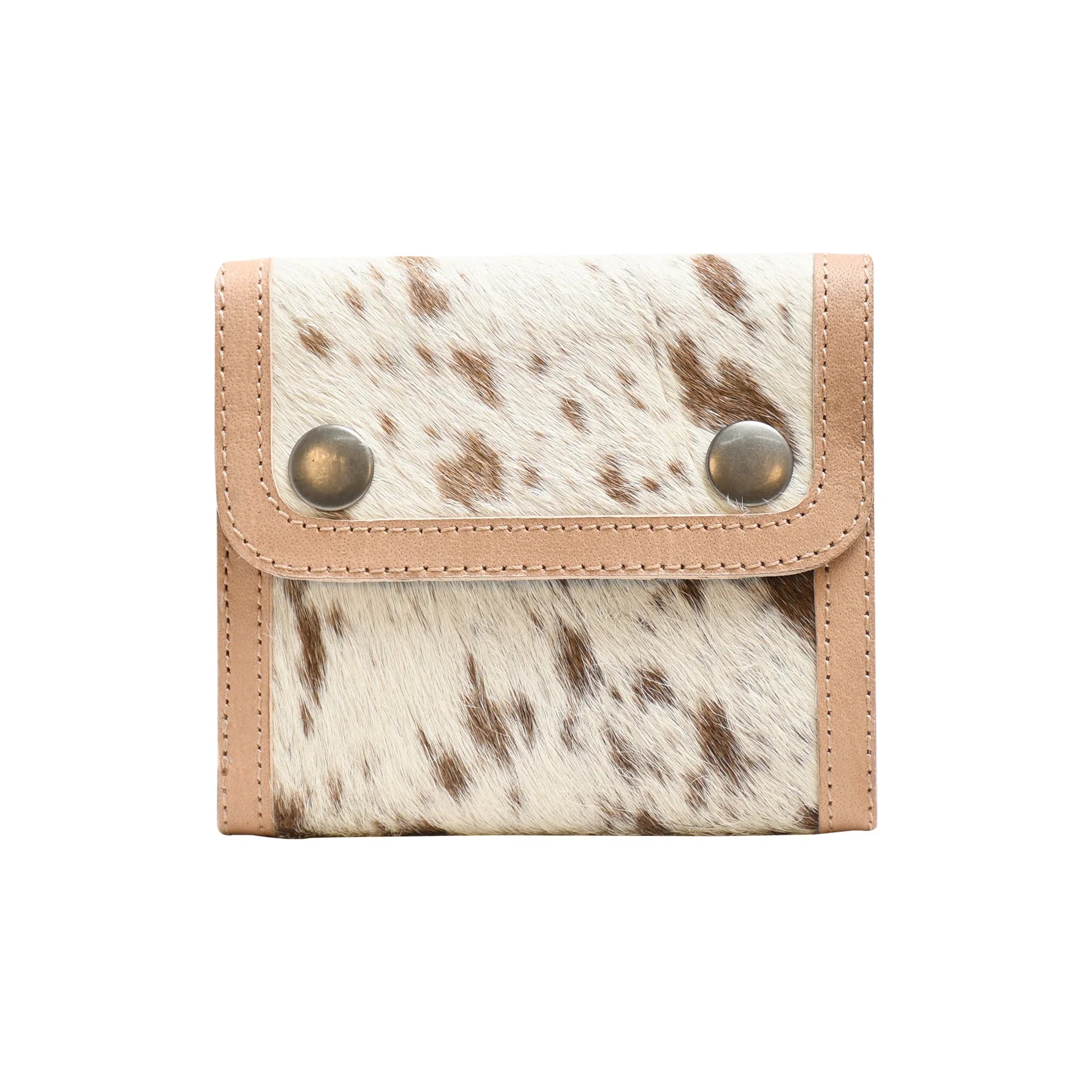 Hair-On Genuine Leather Wallet for Men & Women | Handmade Cowhide Leather Wallet with Unique Pattern & Premium Finish