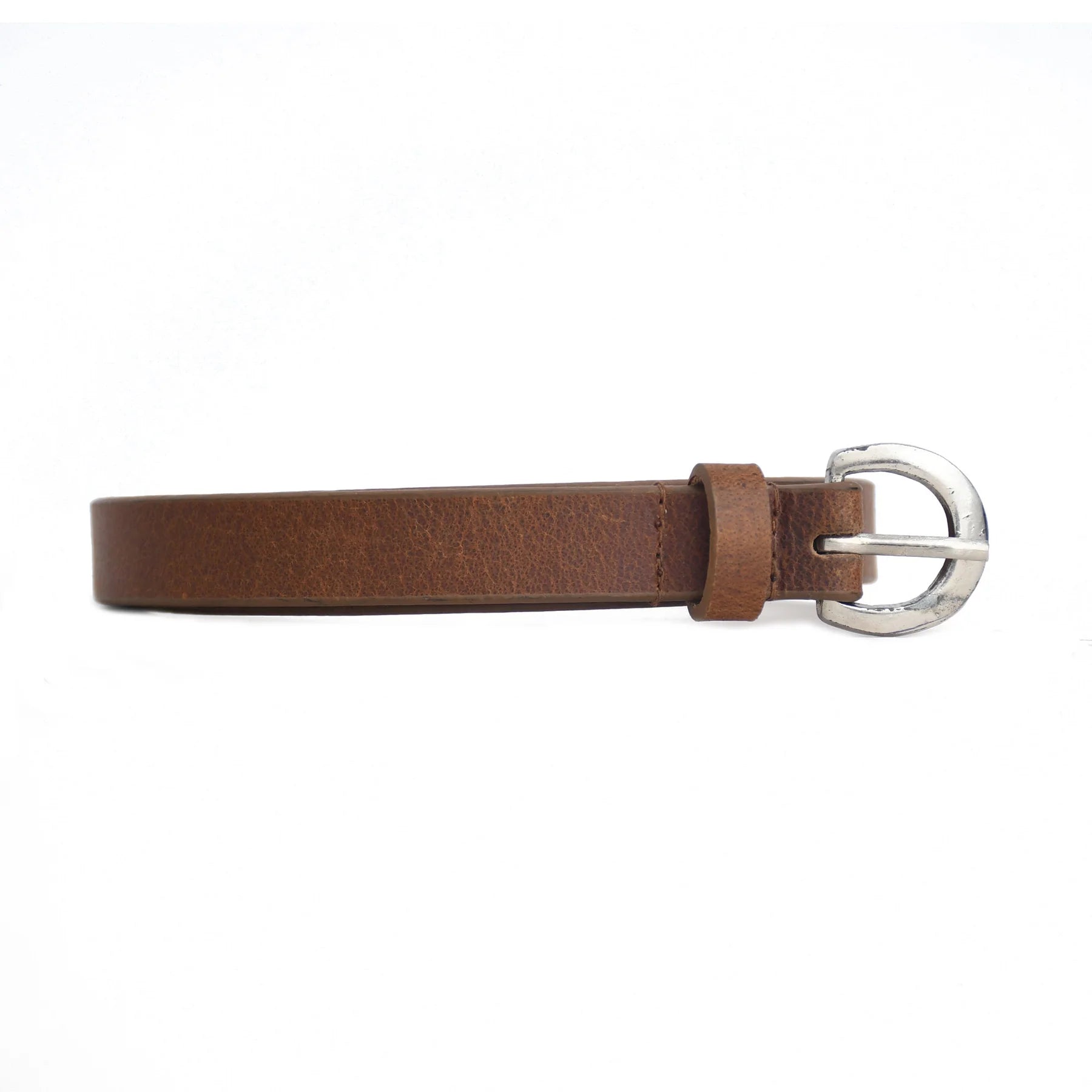 Premium Handmade Genuine Leather Brown Ladies Belt