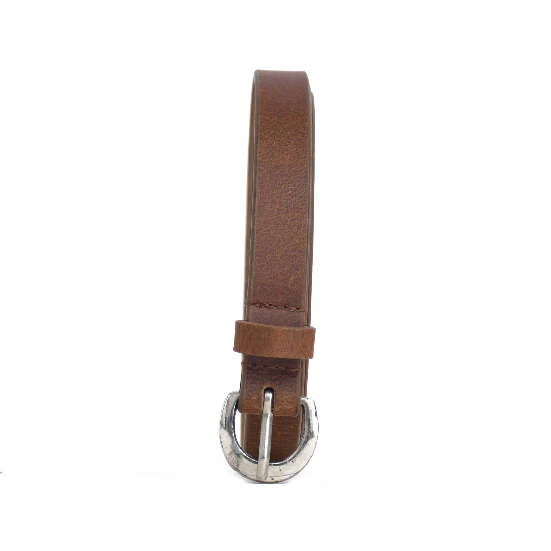 Premium Handmade Genuine Leather Brown Ladies Belt