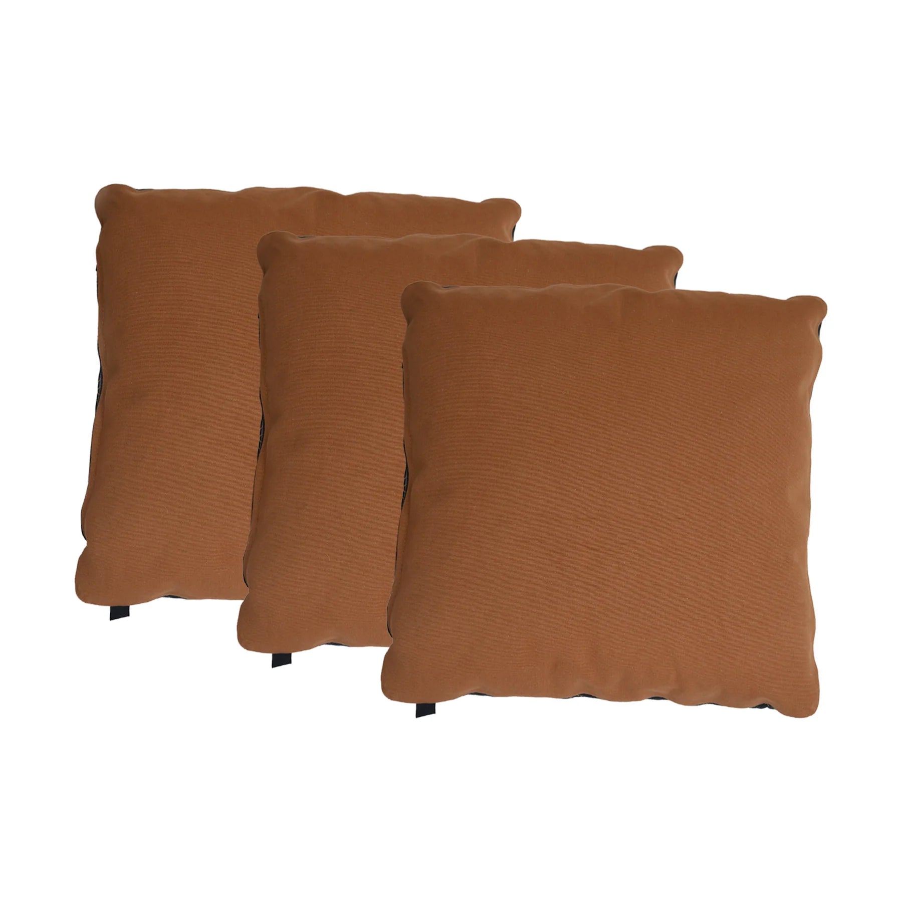 Luxury Handmade Genuine Leather Cushion – Tan Brown