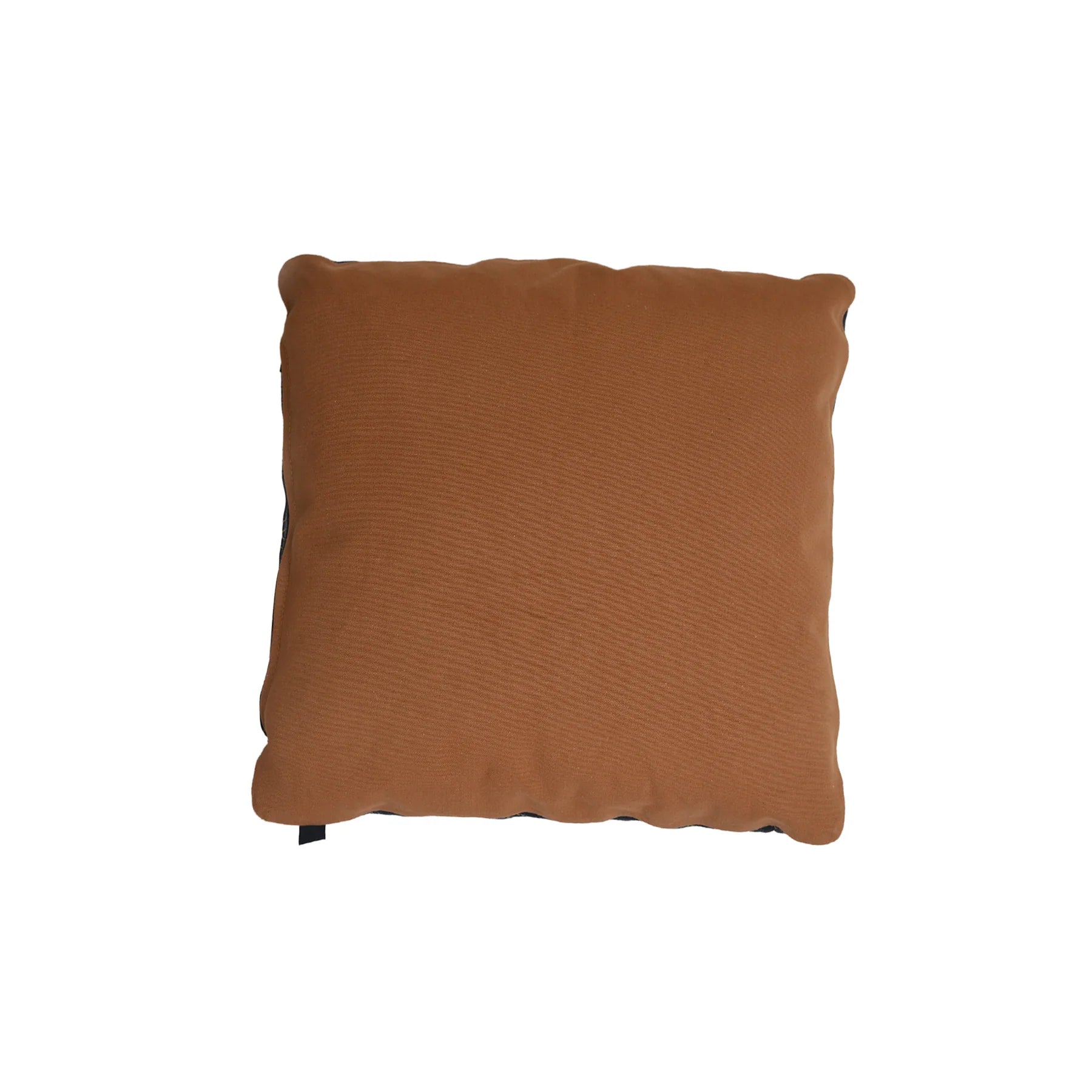 Luxury Handmade Genuine Leather Cushion – Tan Brown