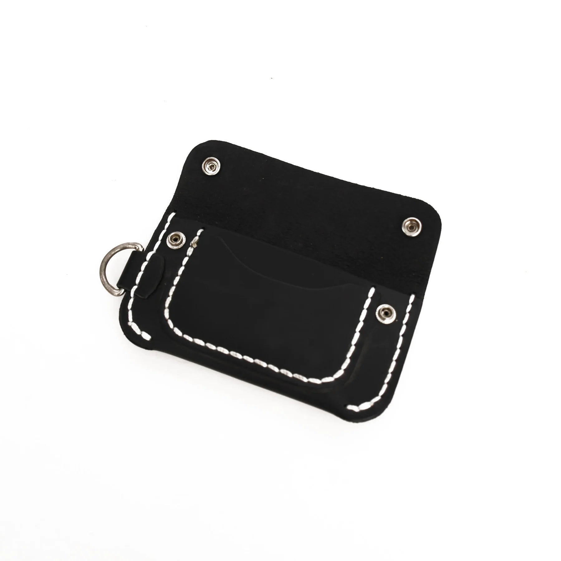 Premium Handmade Genuine Leather Keychain Pouch Wallet