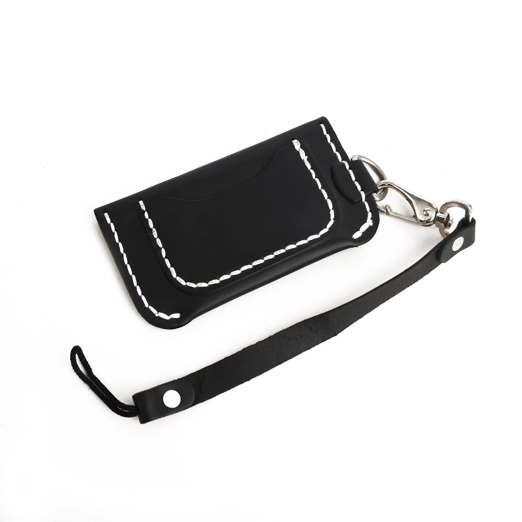 Premium Handmade Genuine Leather Keychain Pouch Wallet