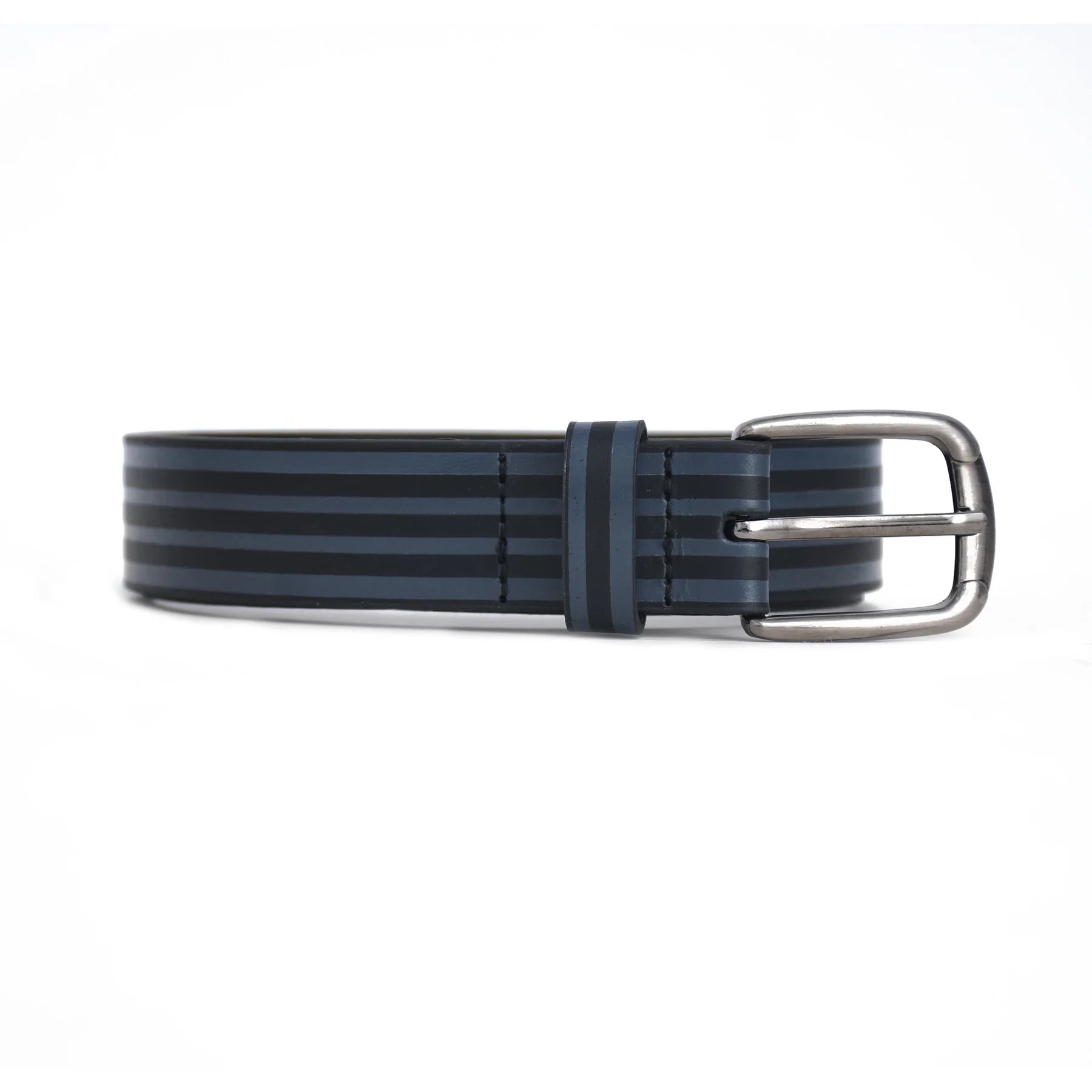 Premium Handmade Genuine Leather Striped Ladies Belt