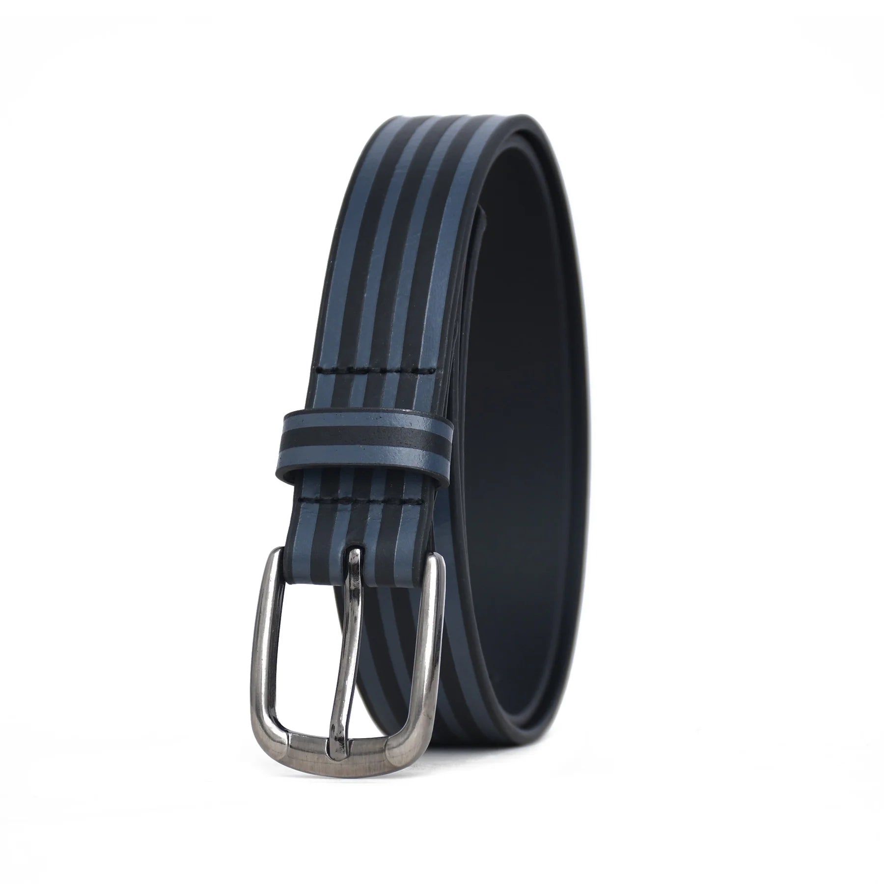 Premium Handmade Genuine Leather Striped Ladies Belt
