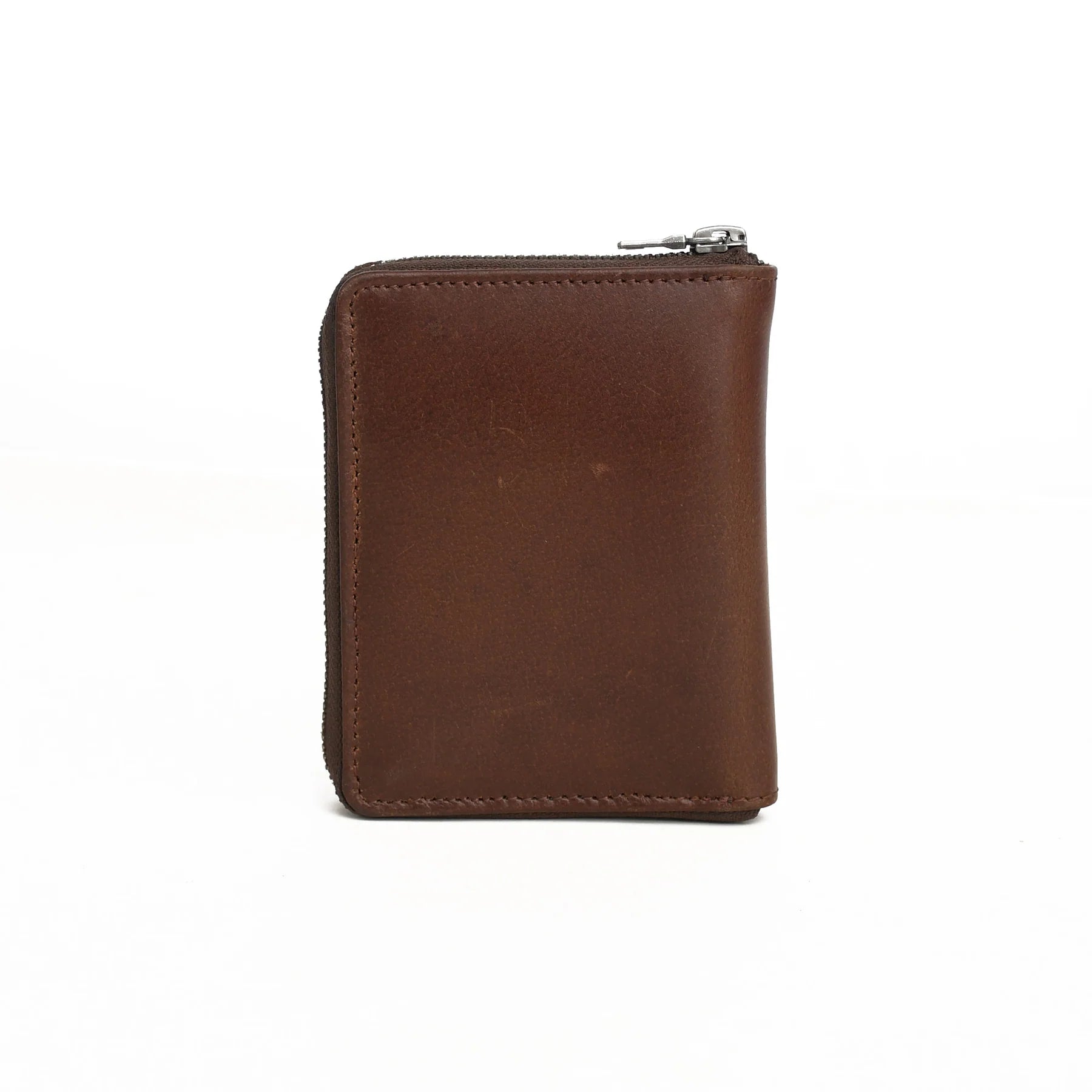 Premium Handmade Genuine Leather Zip Around Wallet for Men