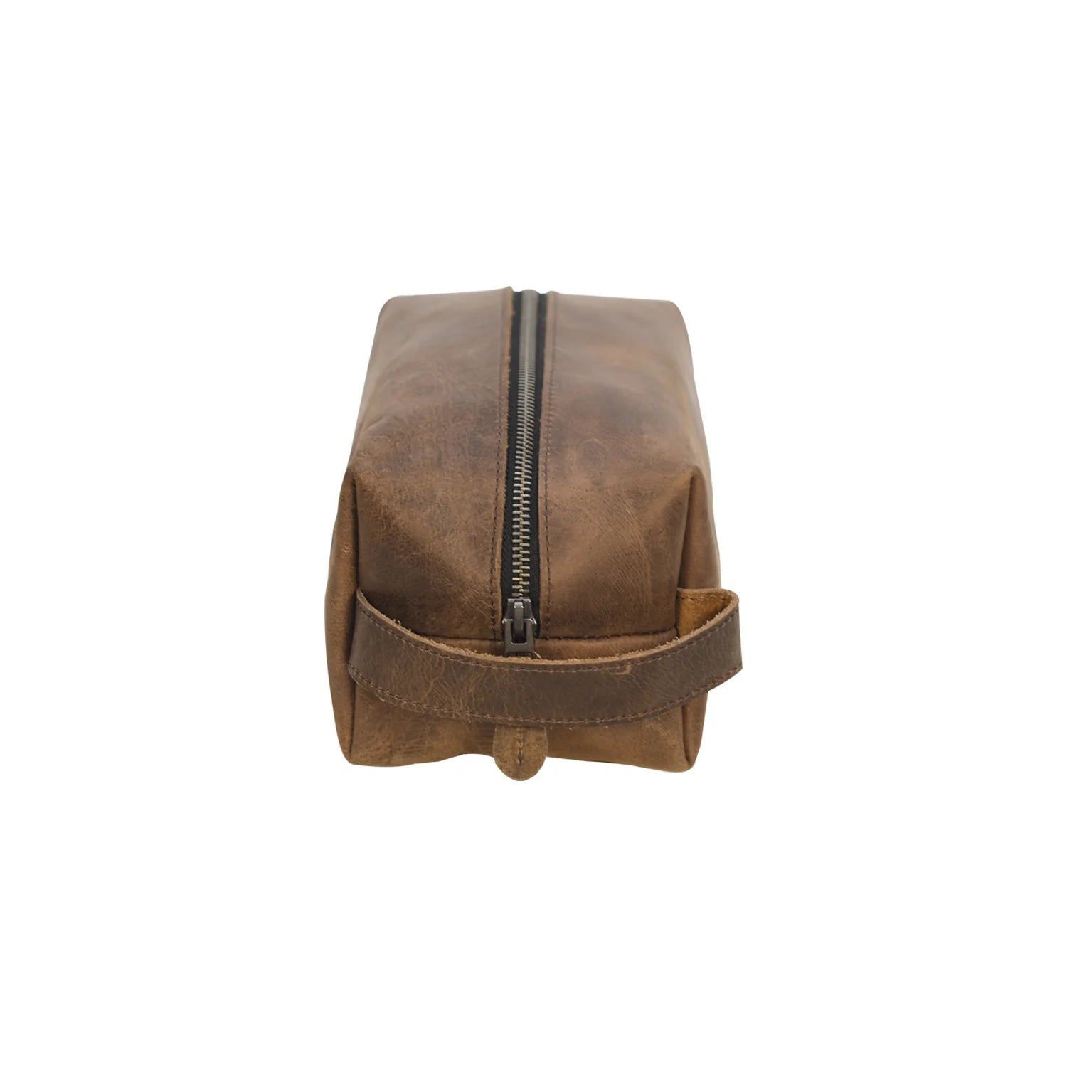 Premium Handmade Genuine Leather Toiletry Bag – Blue