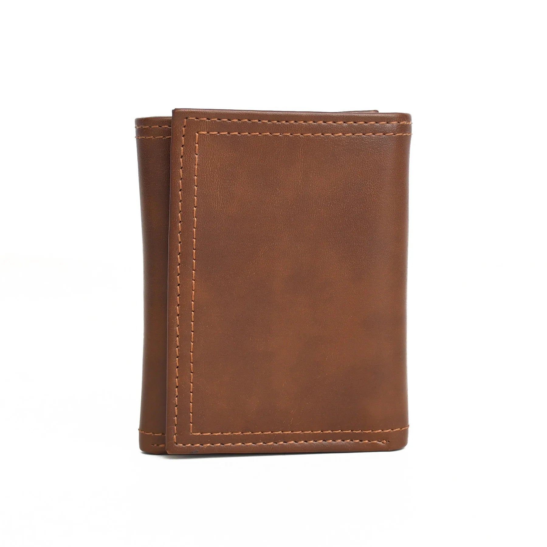 Premium Handmade Genuine Leather Tri-Fold Wallet for Men