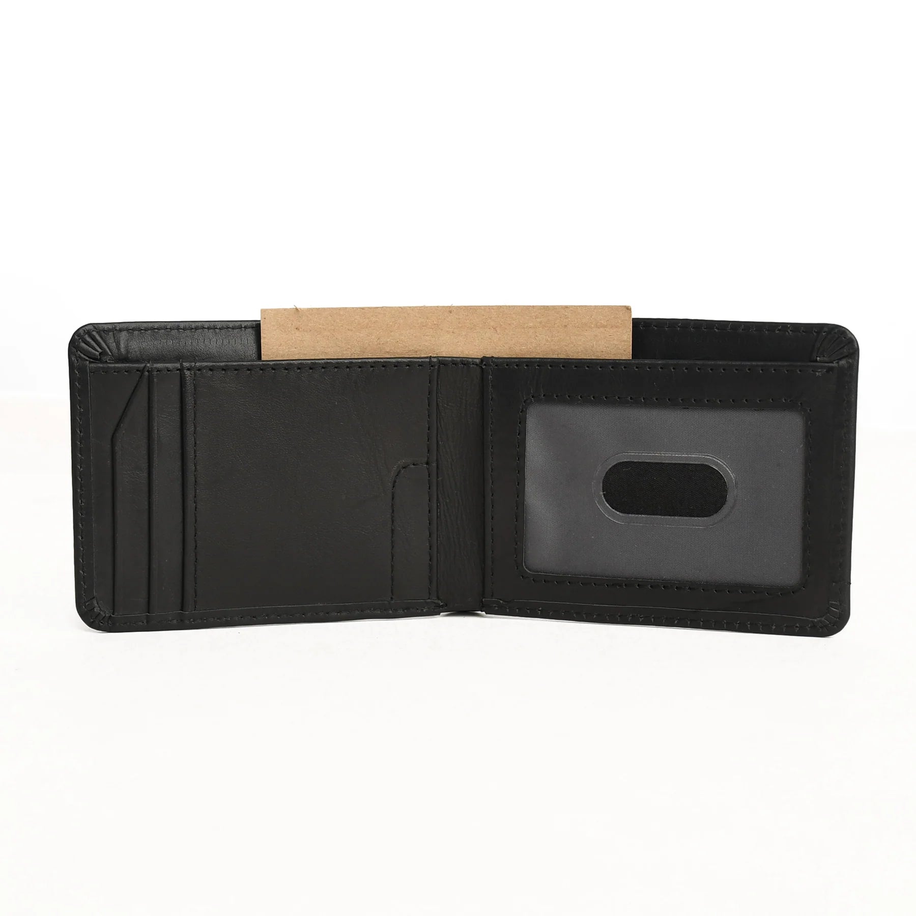 Premium Handmade Genuine Leather Wallet & Card Holder Set for Men