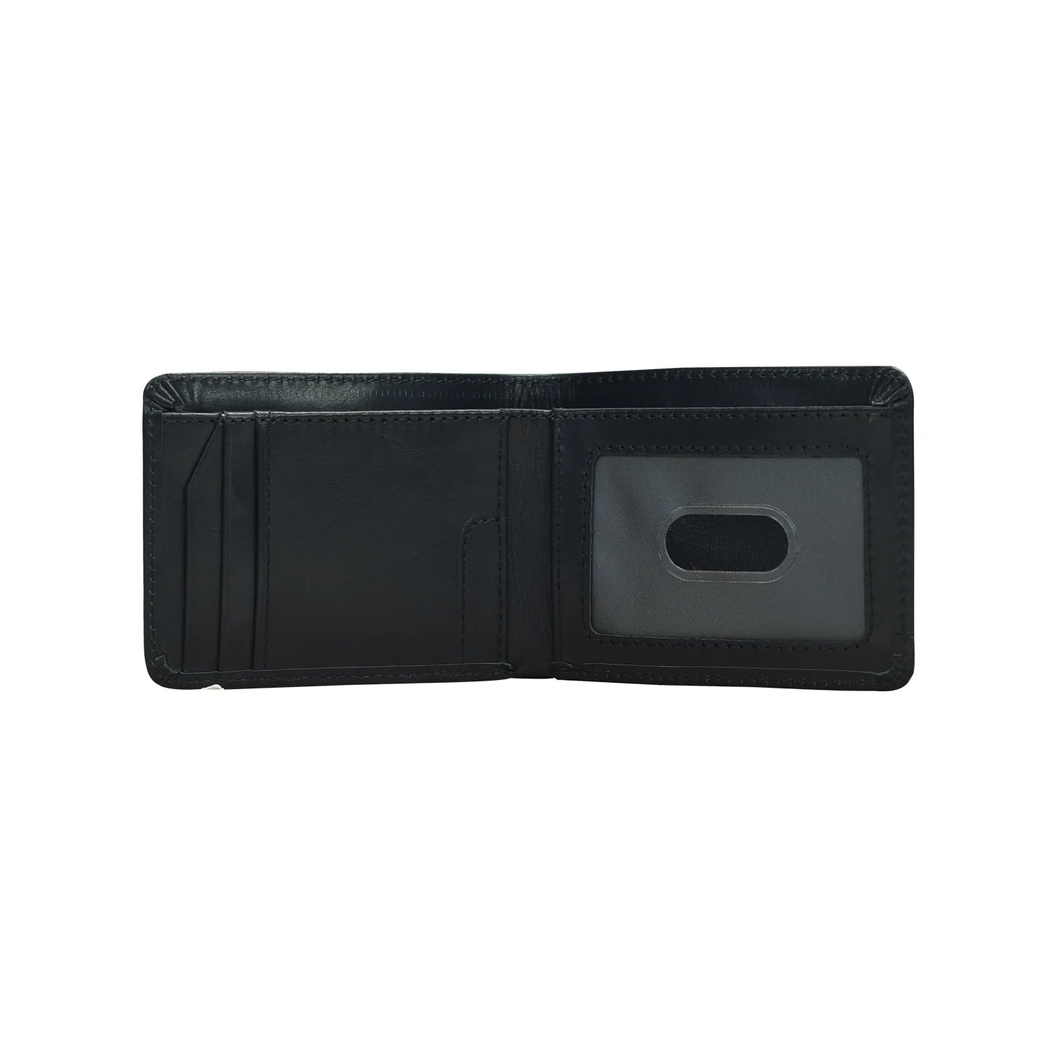 Premium & Genuine Leather Black Bifold Wallet – Slim Luxury Everyday Carry