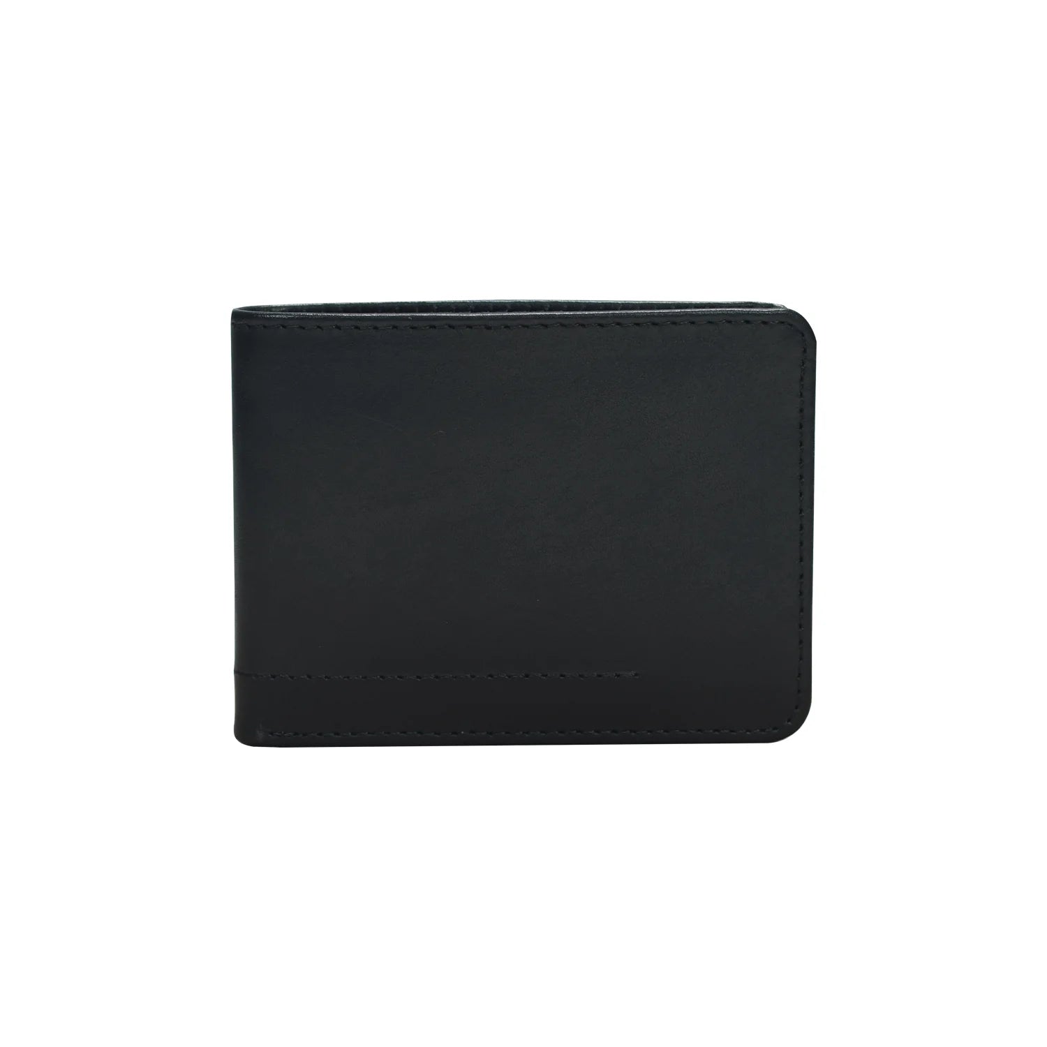 Premium & Genuine Leather Black Bifold Wallet – Slim Luxury Everyday Carry