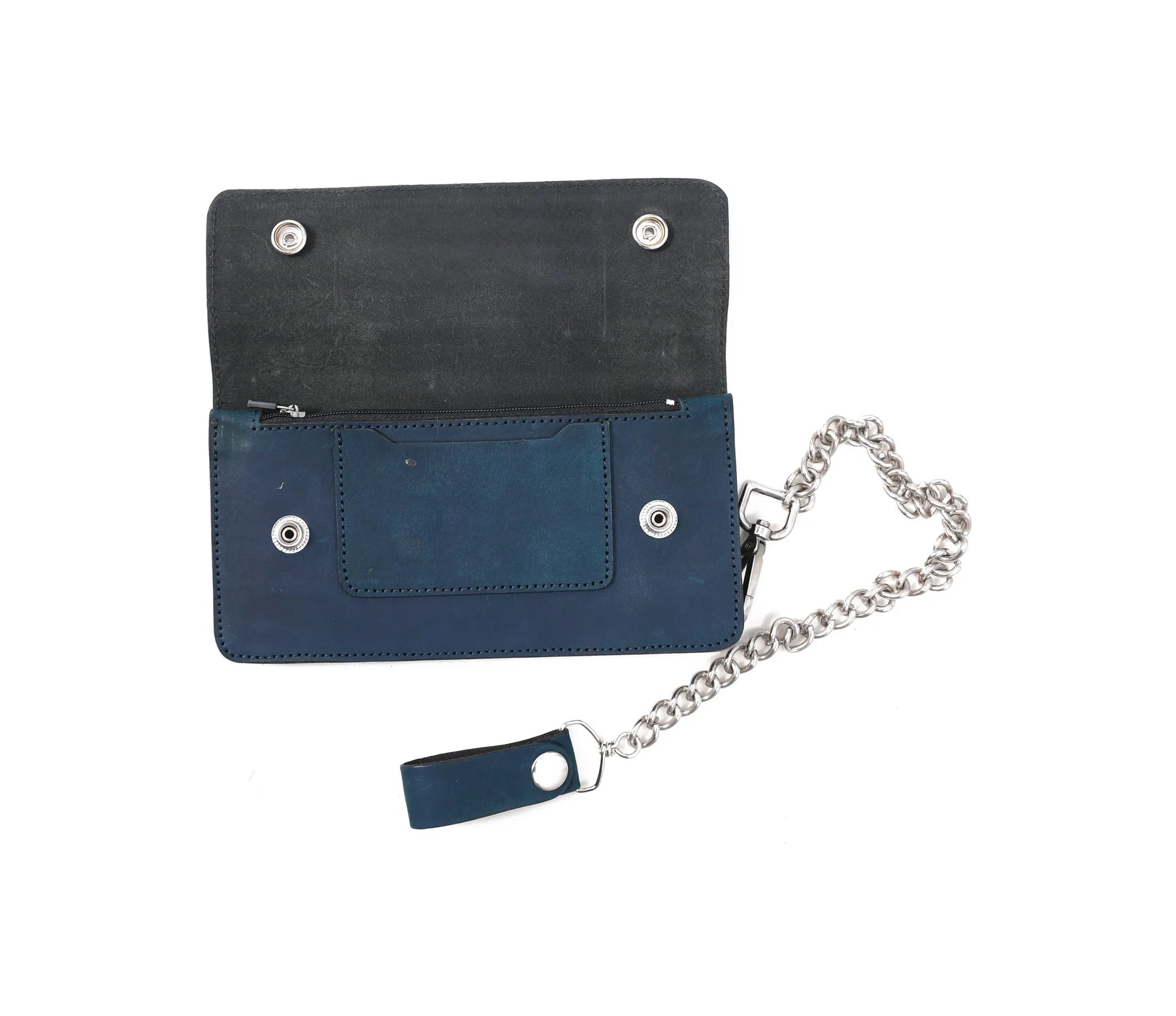 Premium & Genuine Leather Chain Wallet – Modern Luxury Everyday Essential