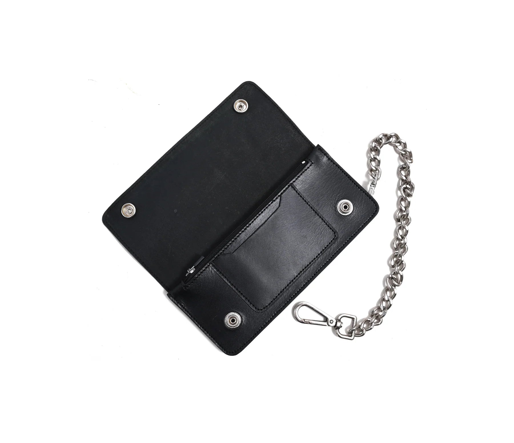Premium & Genuine Leather Chain Wallet – Modern Luxury Everyday Essential