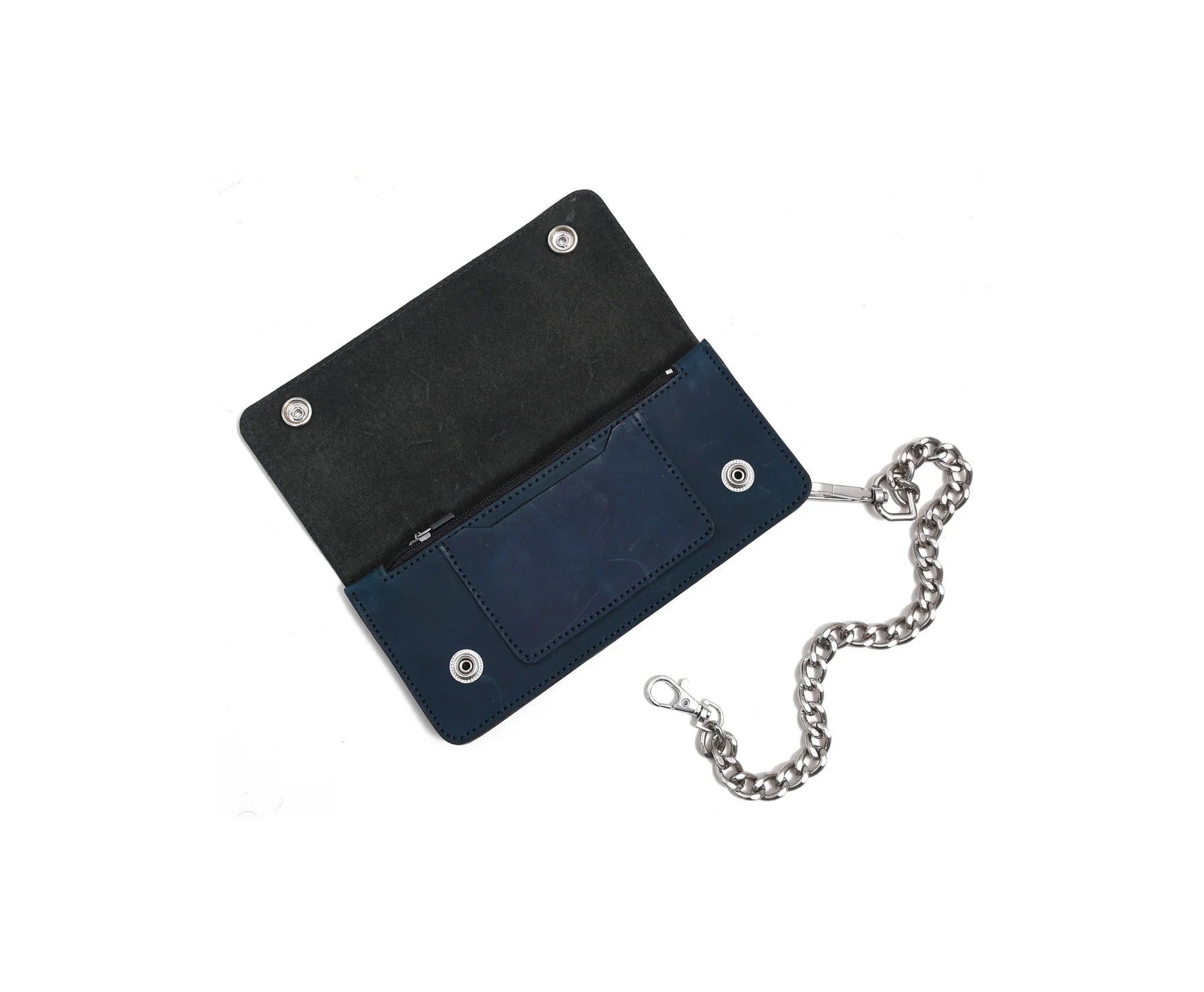 Premium & Genuine Leather Chain Wallet – Modern Luxury Everyday Essential