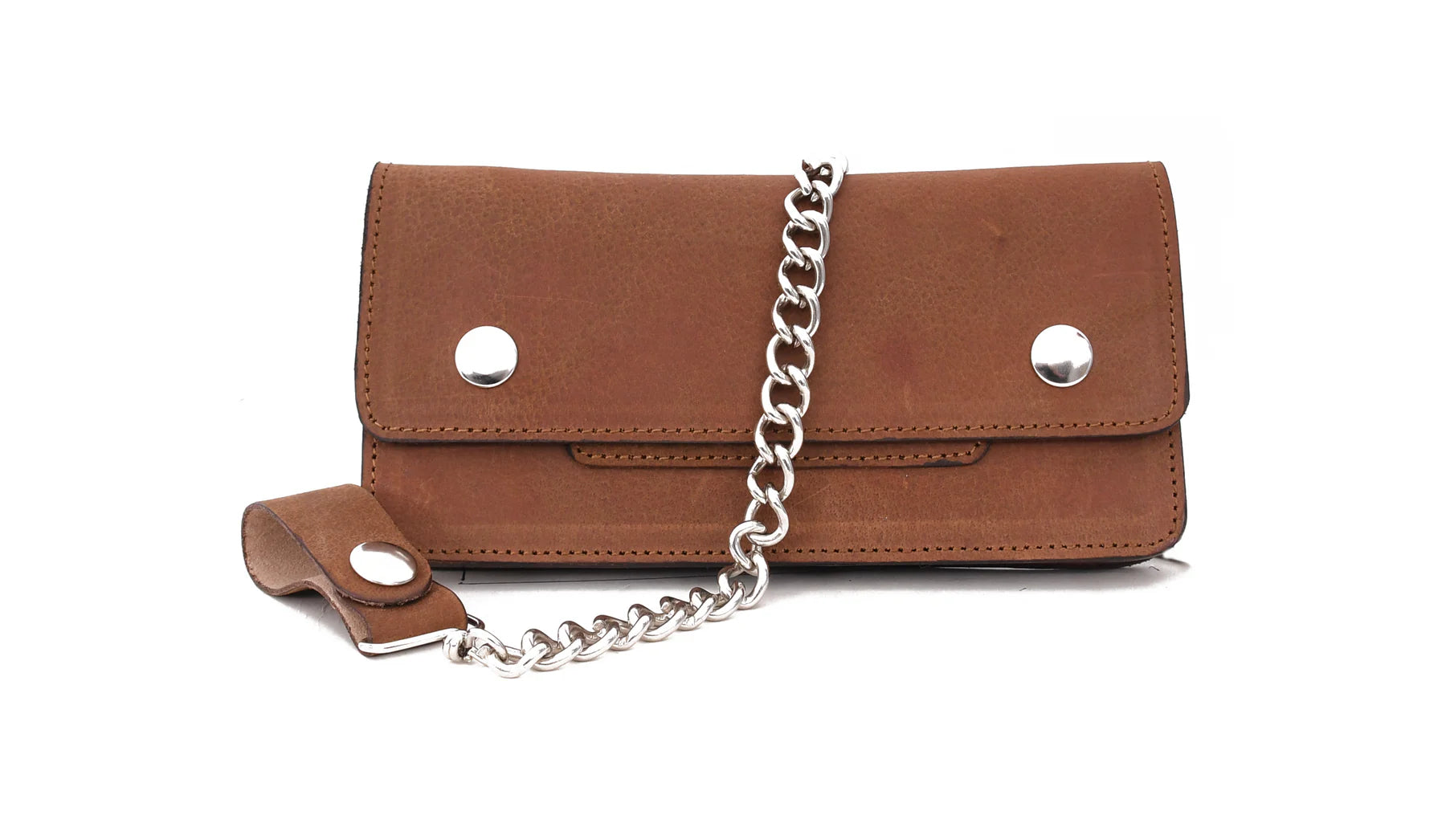 Premium & Genuine Leather Chain Wallet – Modern Luxury Everyday Essential