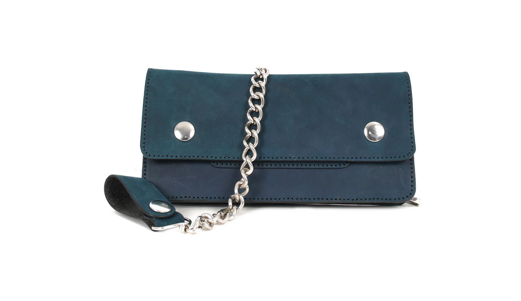 Premium & Genuine Leather Chain Wallet – Modern Luxury Everyday Essential