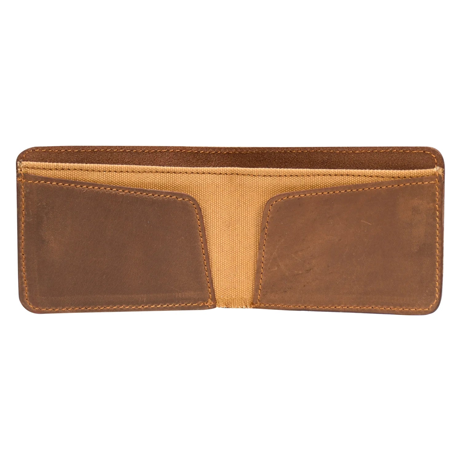 Premium Genuine Leather Slim Bifold Wallet – Classic Everyday Card Holder