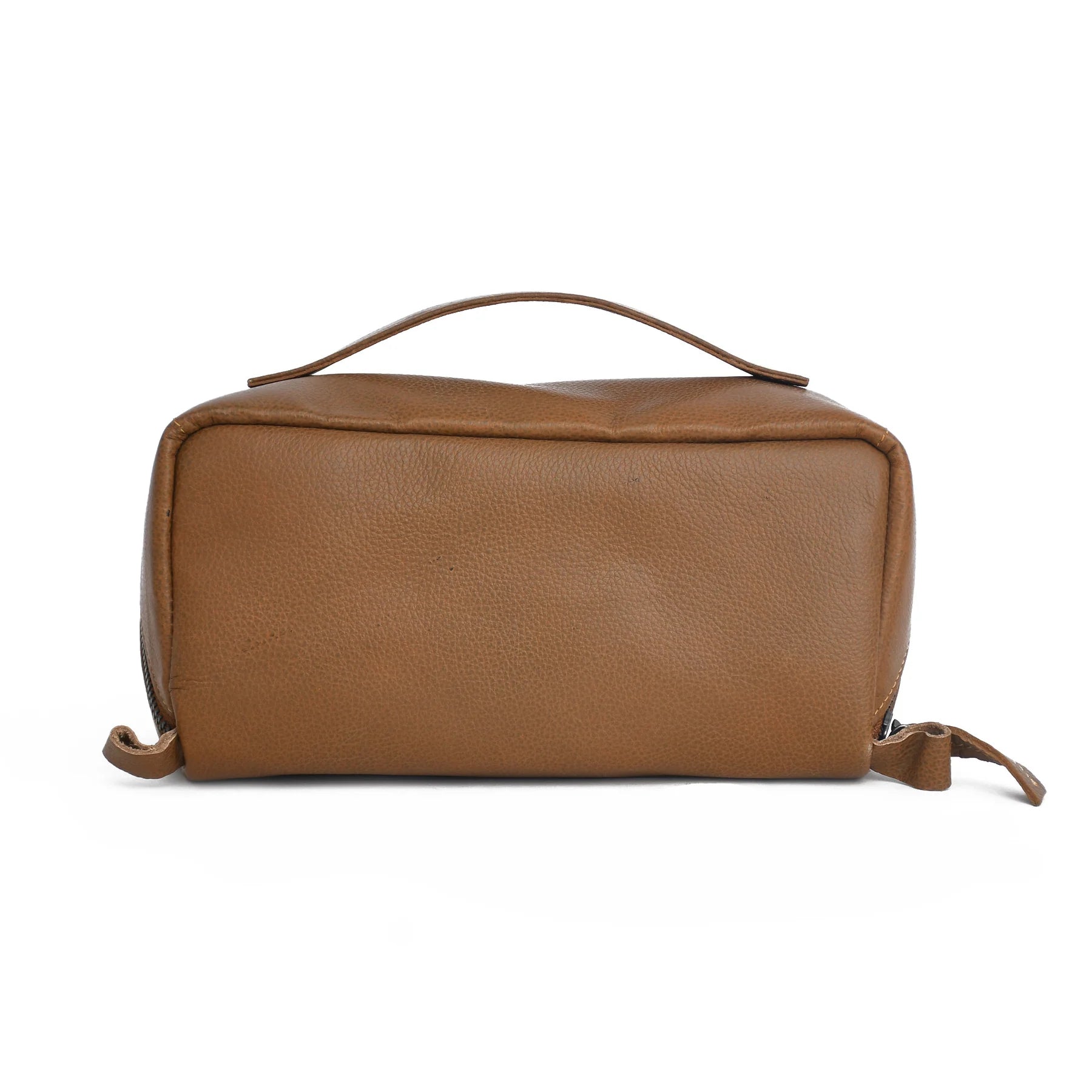Premium Genuine Leather Travel Organizer – Luxury Leather Toiletry Bag