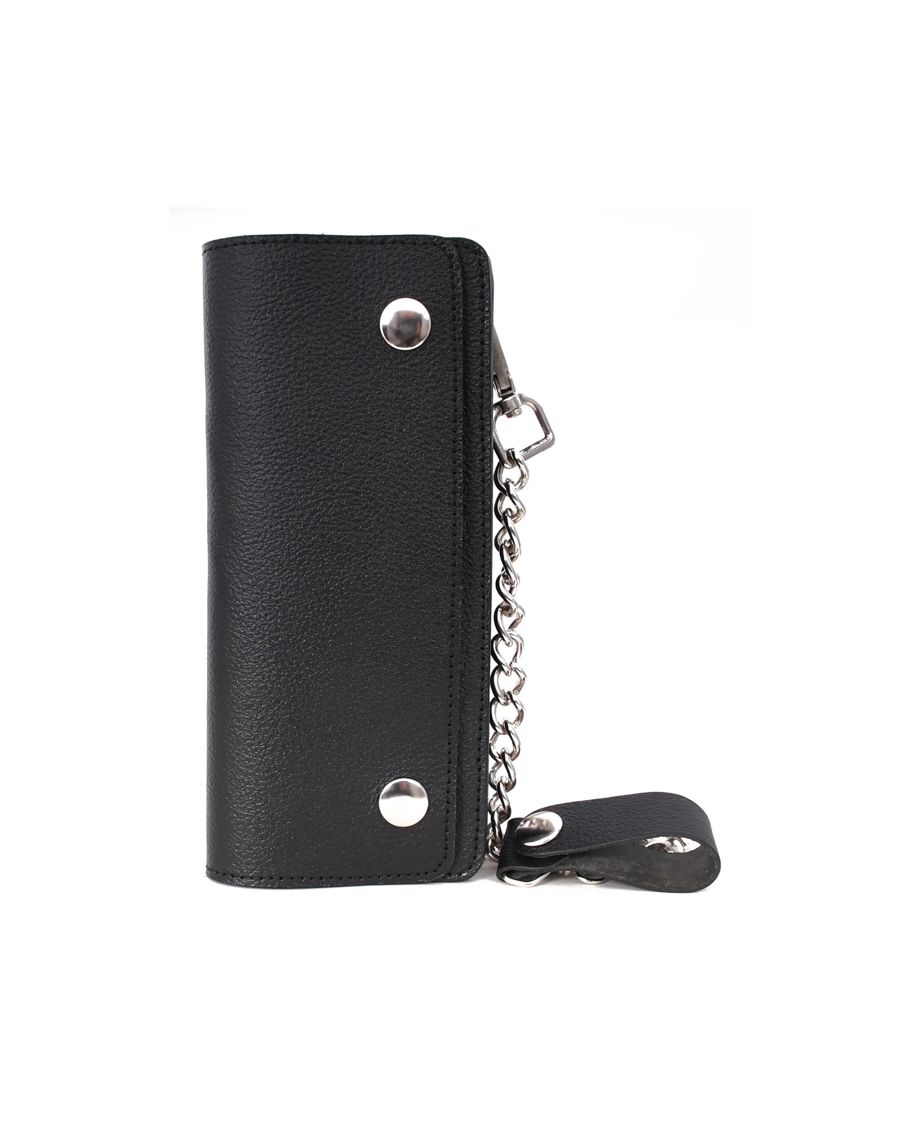 Premium & Genuine Leather Chain Wallet – Modern Luxury Everyday Essential