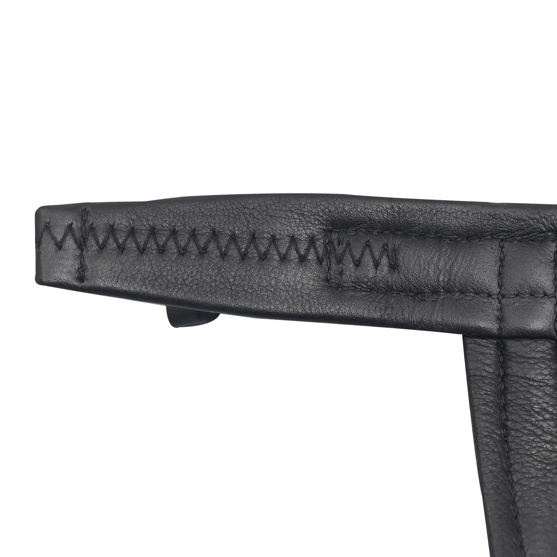 Premium & Genuine Leather Dog Harness – Minimal Control Fit with Reflective Detailing