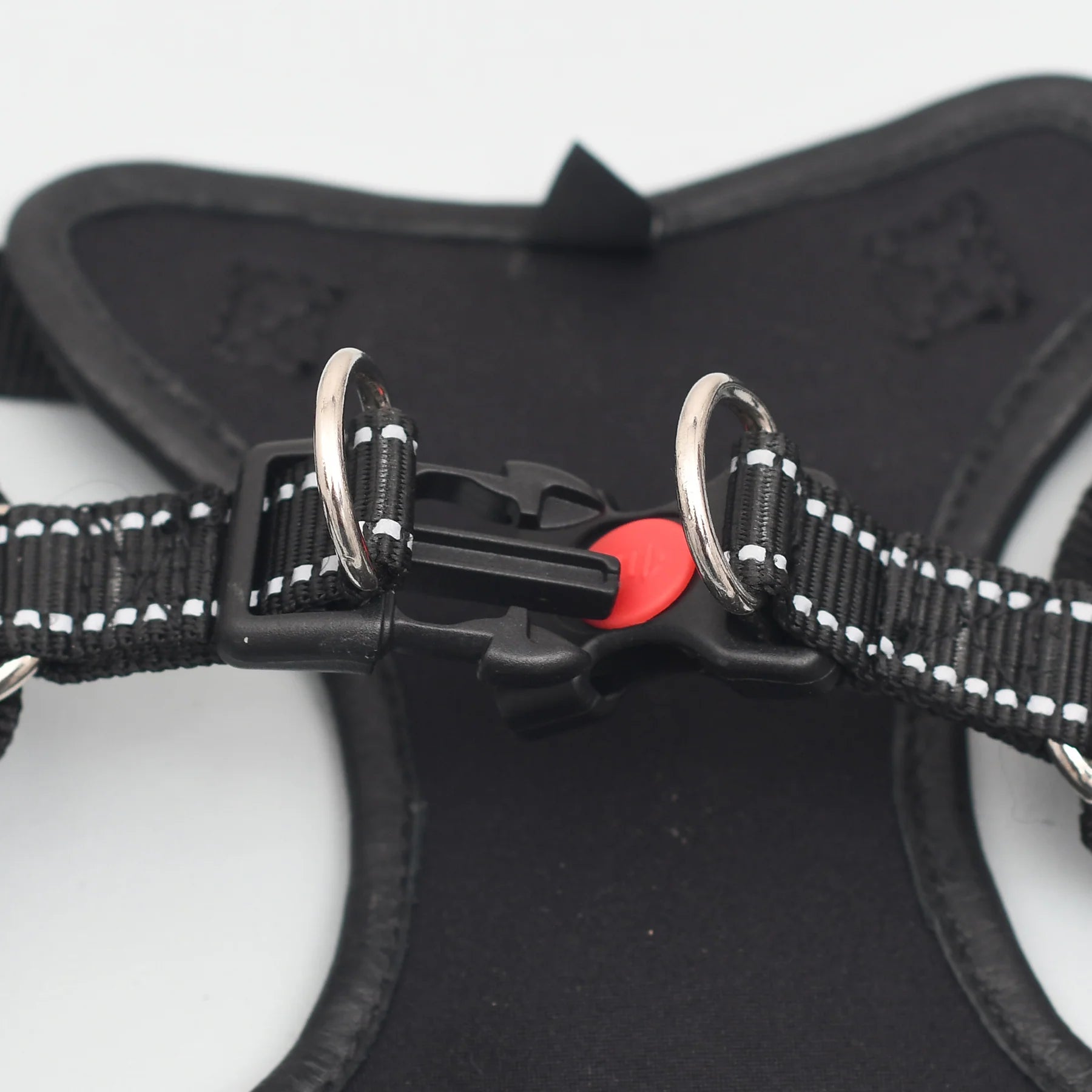 Premium & Genuine Leather Dog Harness – Padded Comfort with Reflective Straps
