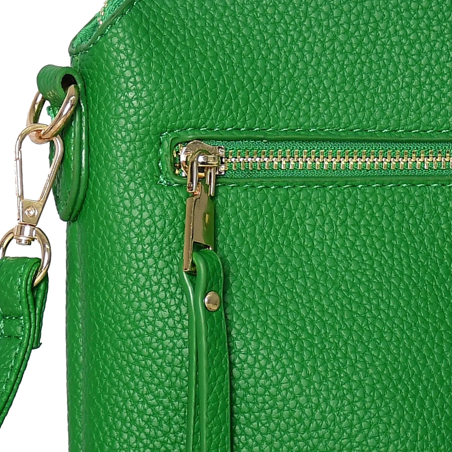 The Essential Luxury Pebbled Leather Ladies Crossbody Bag